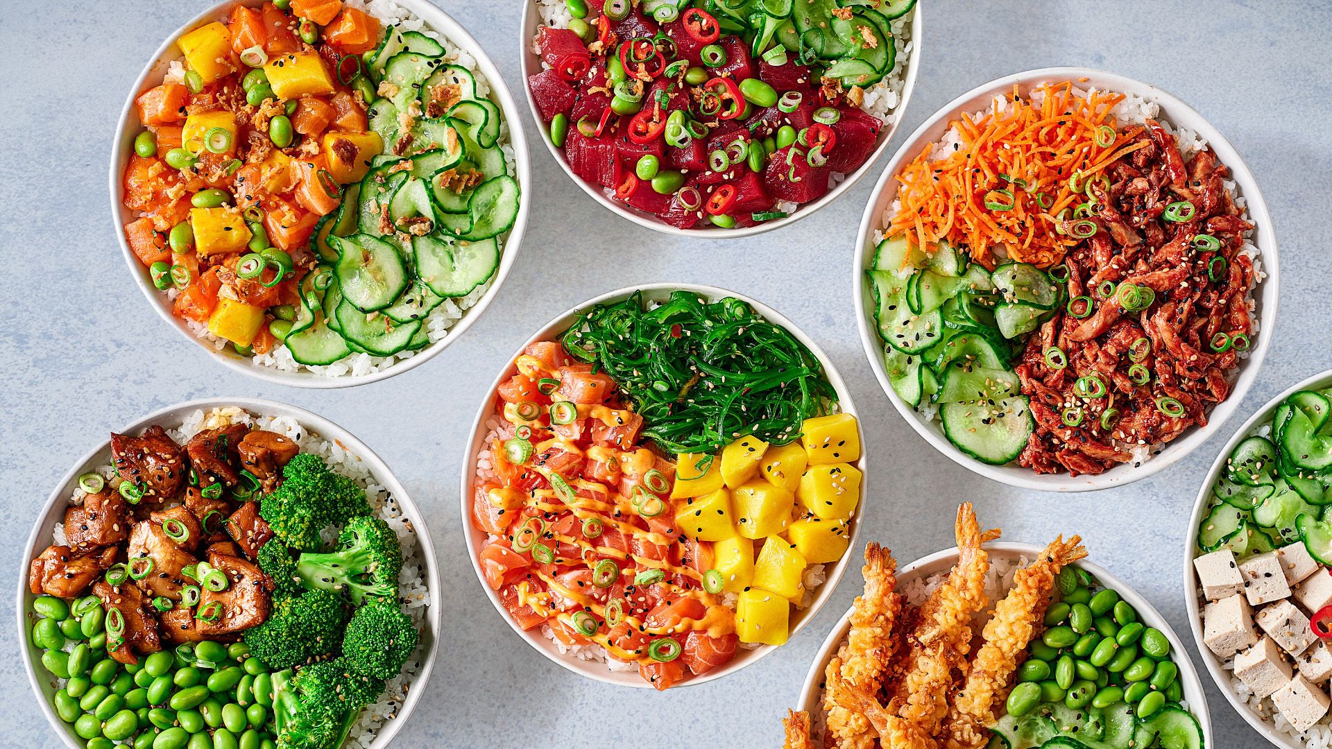 1920x1080 Honi Poke MyMall Sushi delivery in Lemesos. Order from Foody