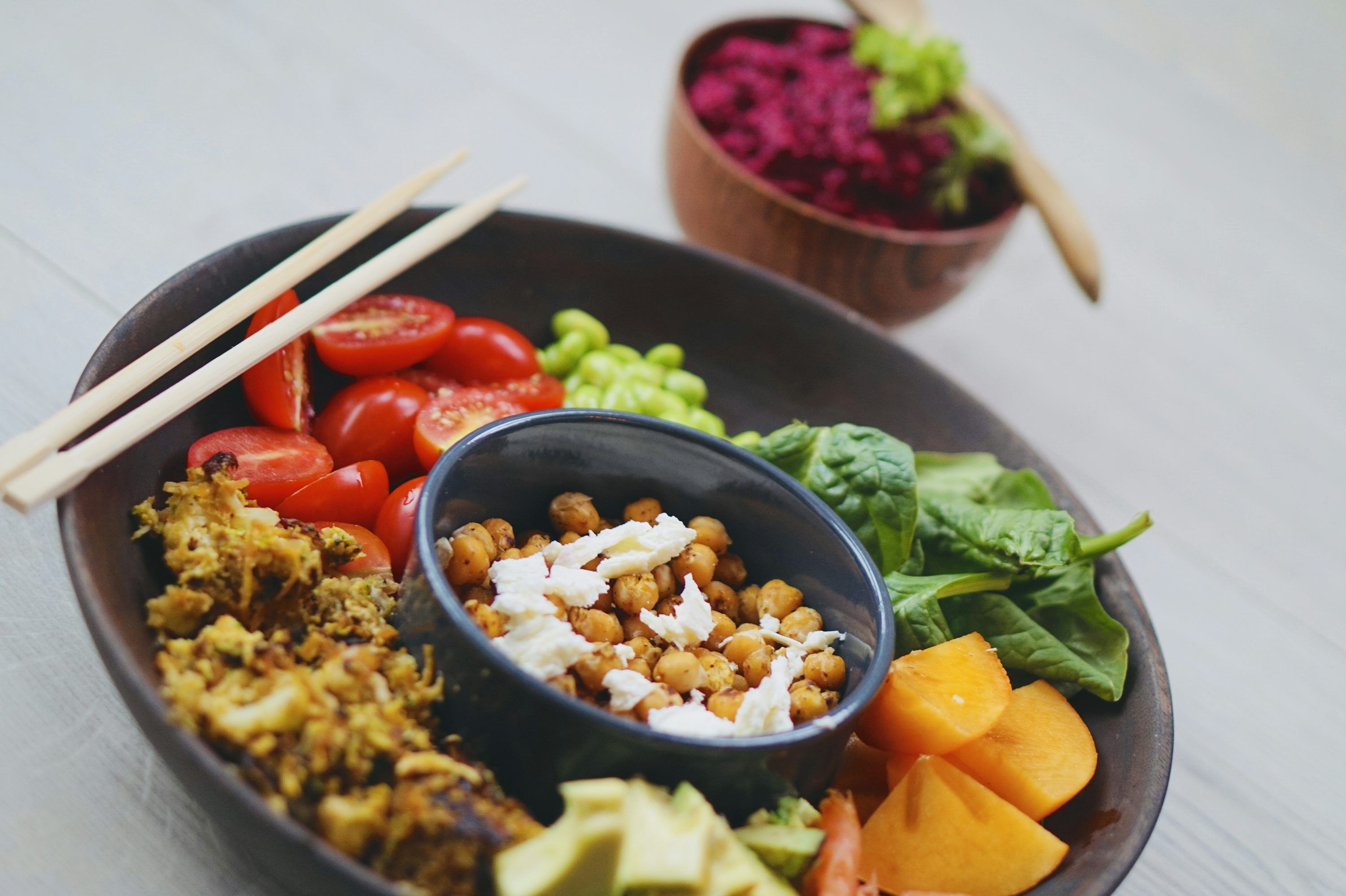 3000x1997 A plate of food photo