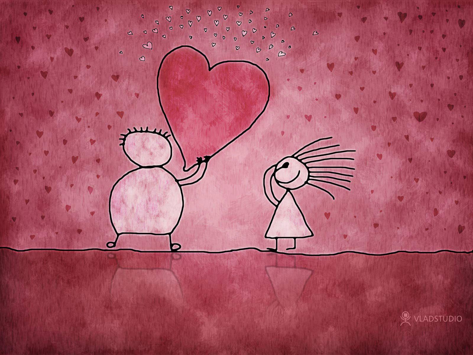 1600x1200 Happy Valentine's Day HD Wallpaper, Background & Picture