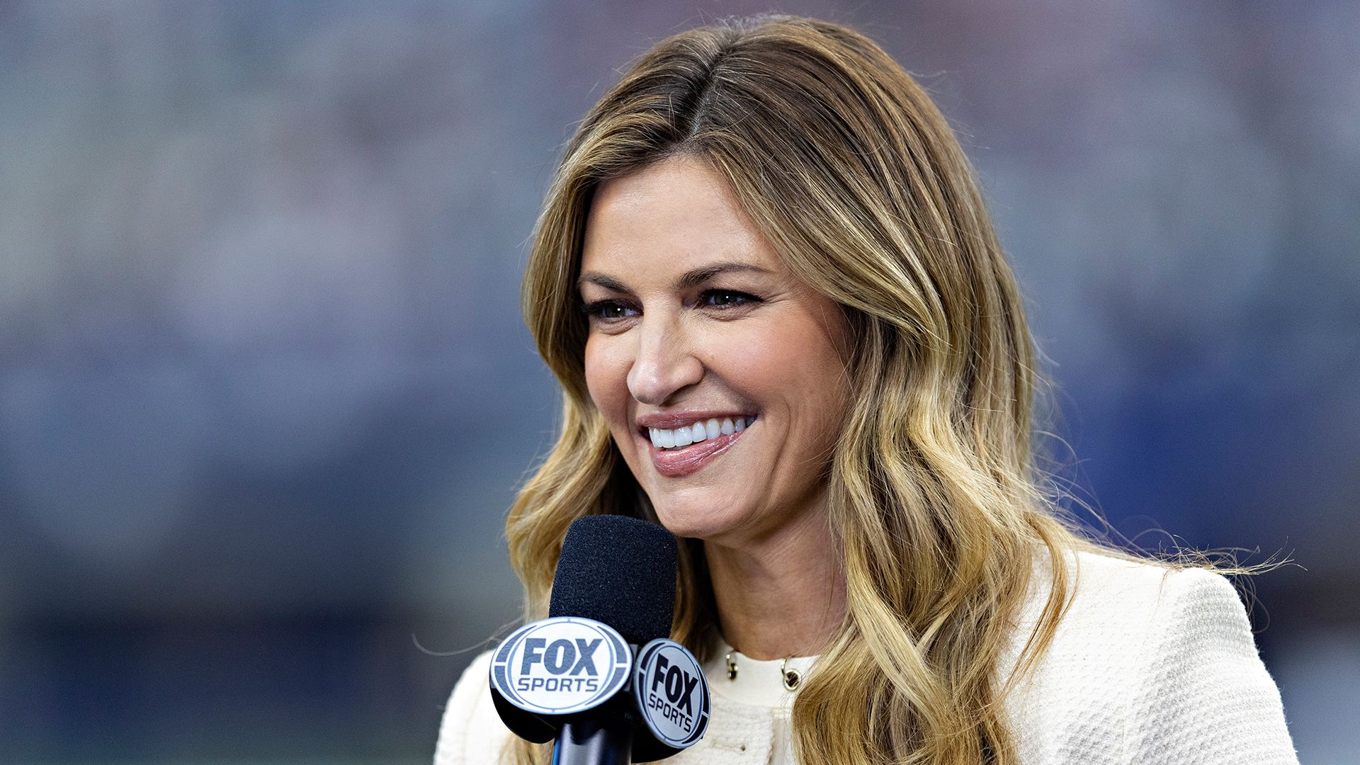 1920x1080 Erin Andrews promotes new career venture ahead of Super Bowl as Fox NFL star is labeled 'awesome and beautiful'