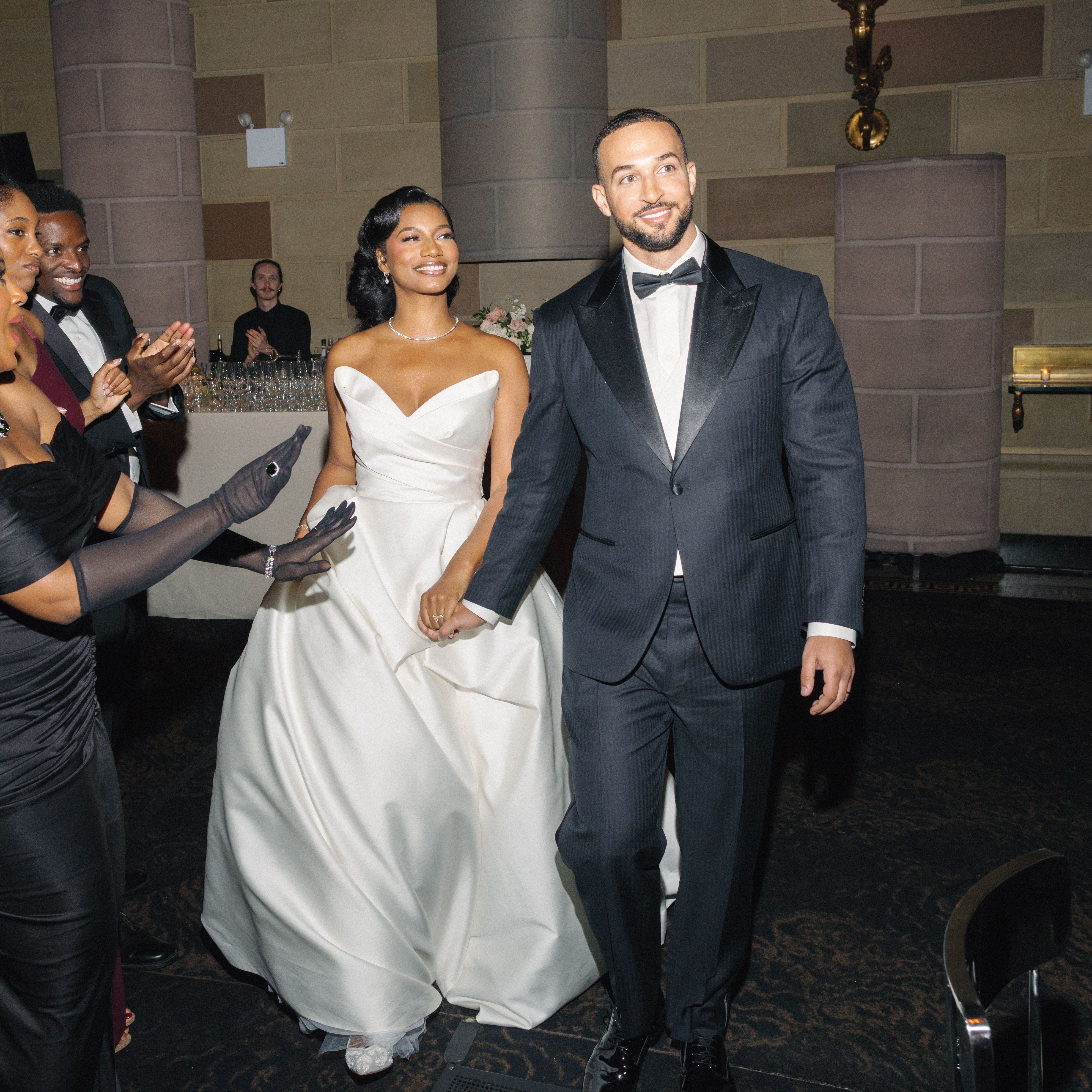 4766x4766 Inside Taylor Rooks's Secret, Star Studded New York City Wedding