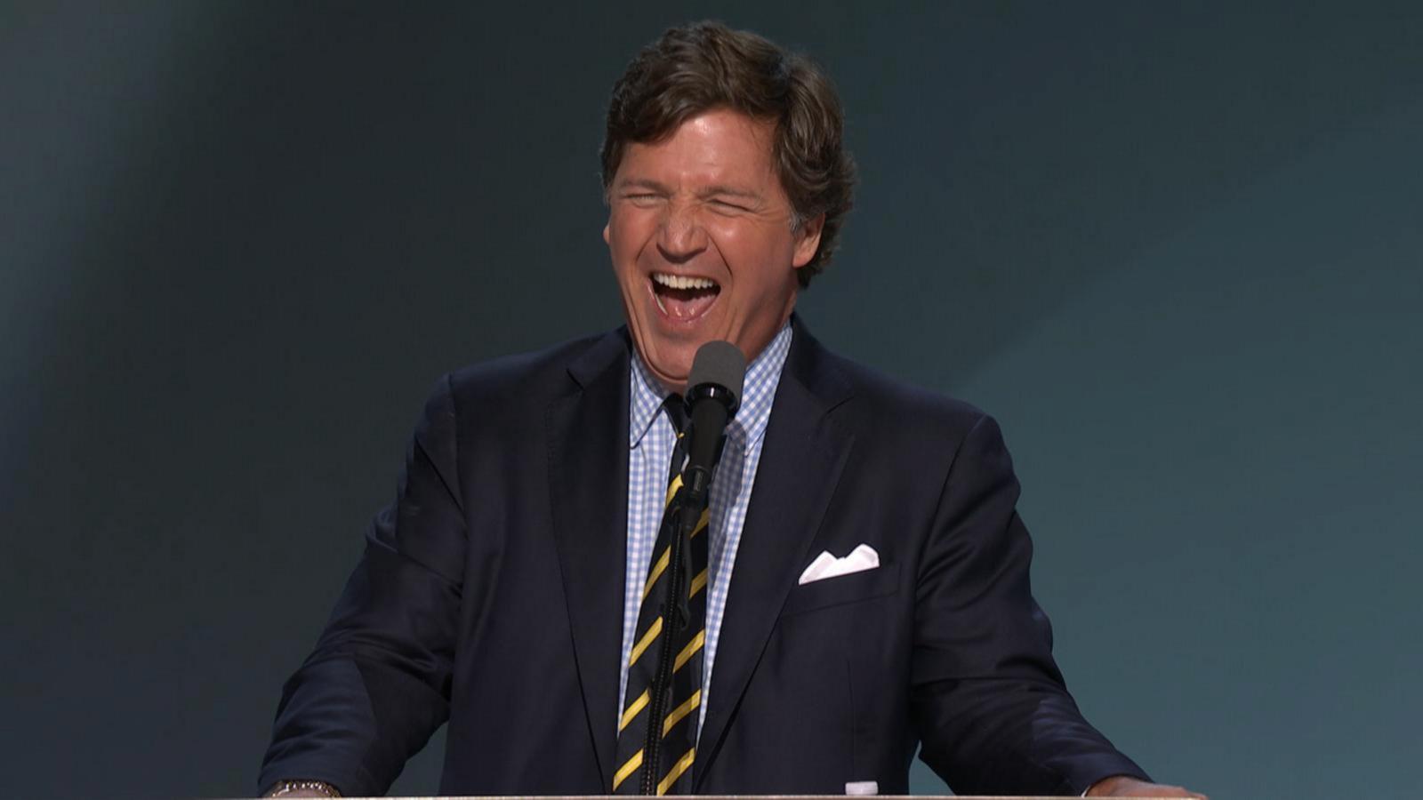 1600x900 Tucker Carlson met with applause at RNC Morning America