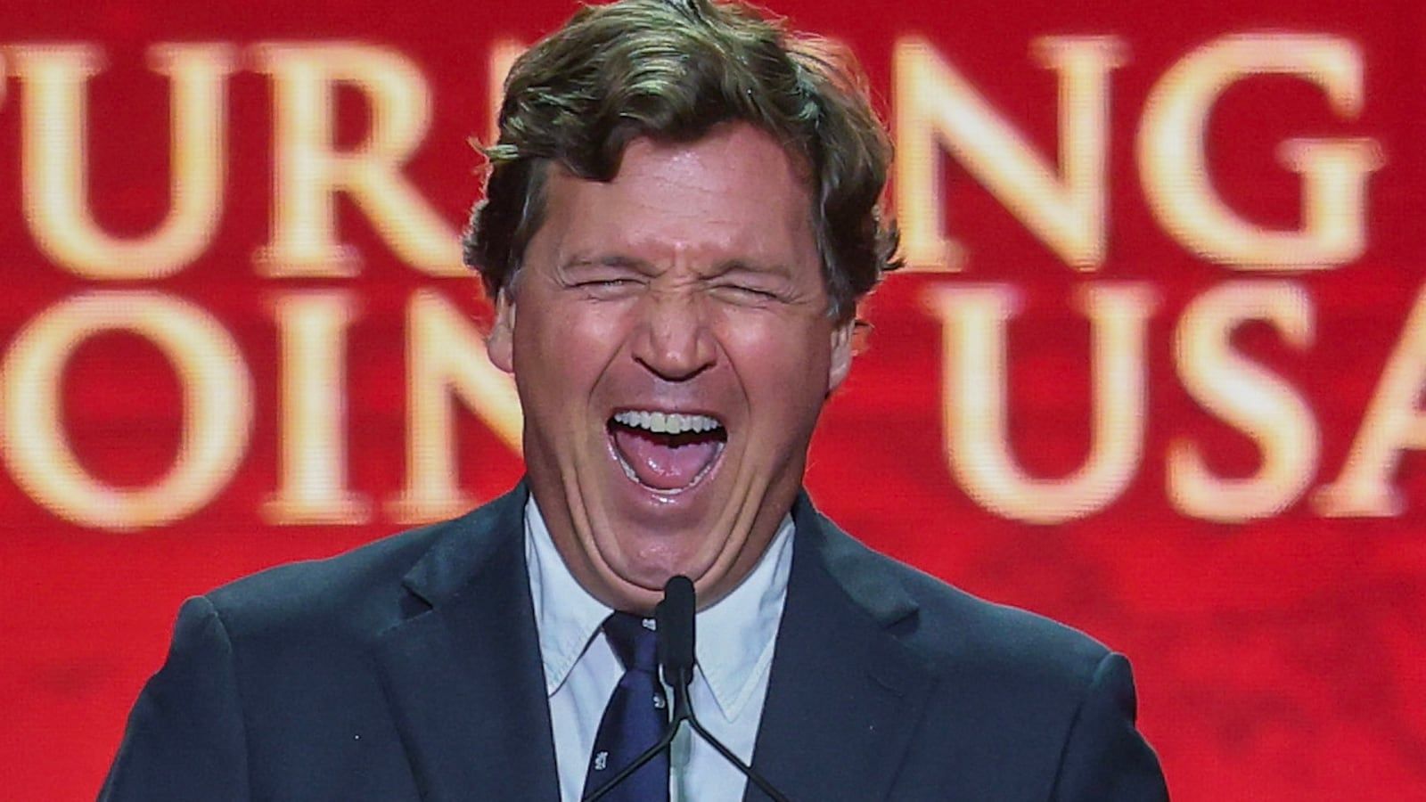 1600x900 Tucker Carlson Laughs at GOP Senator in Spiraling MAGA Civil War