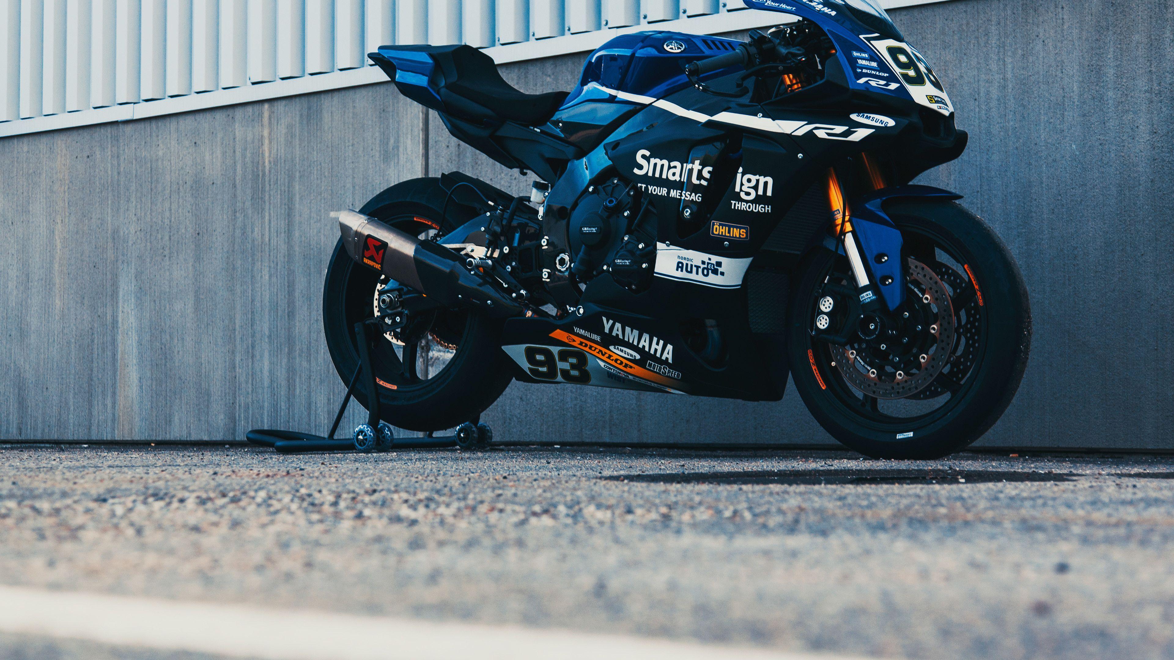 3840x2160 Wallpaper 4k Fredrik Ericsson Yamaha R1 4k 2018 bikes wallpaper