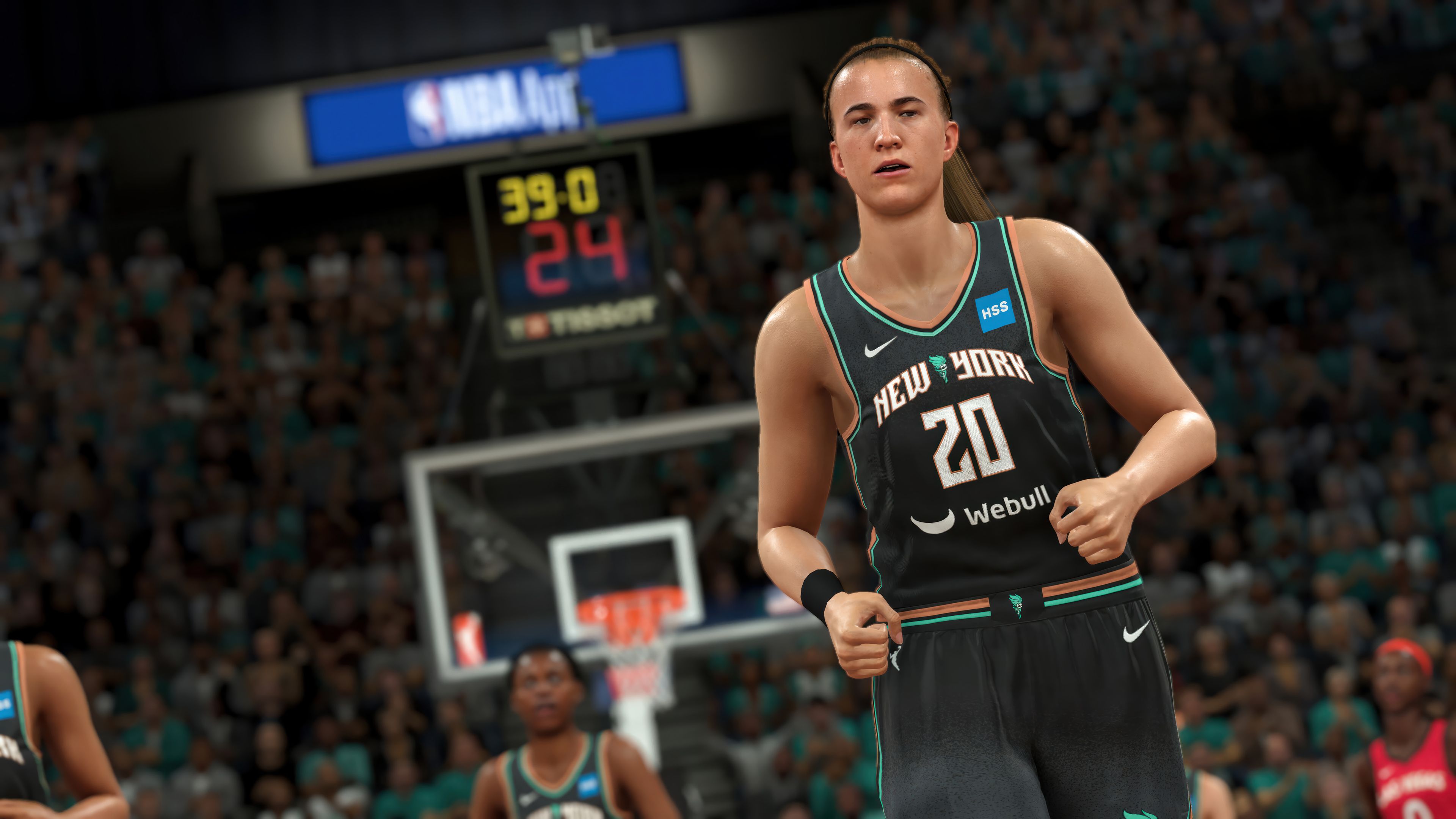 3840x2160 NBA 2K24 Sabrina Ionescu Wallpaper 4K HD PC m