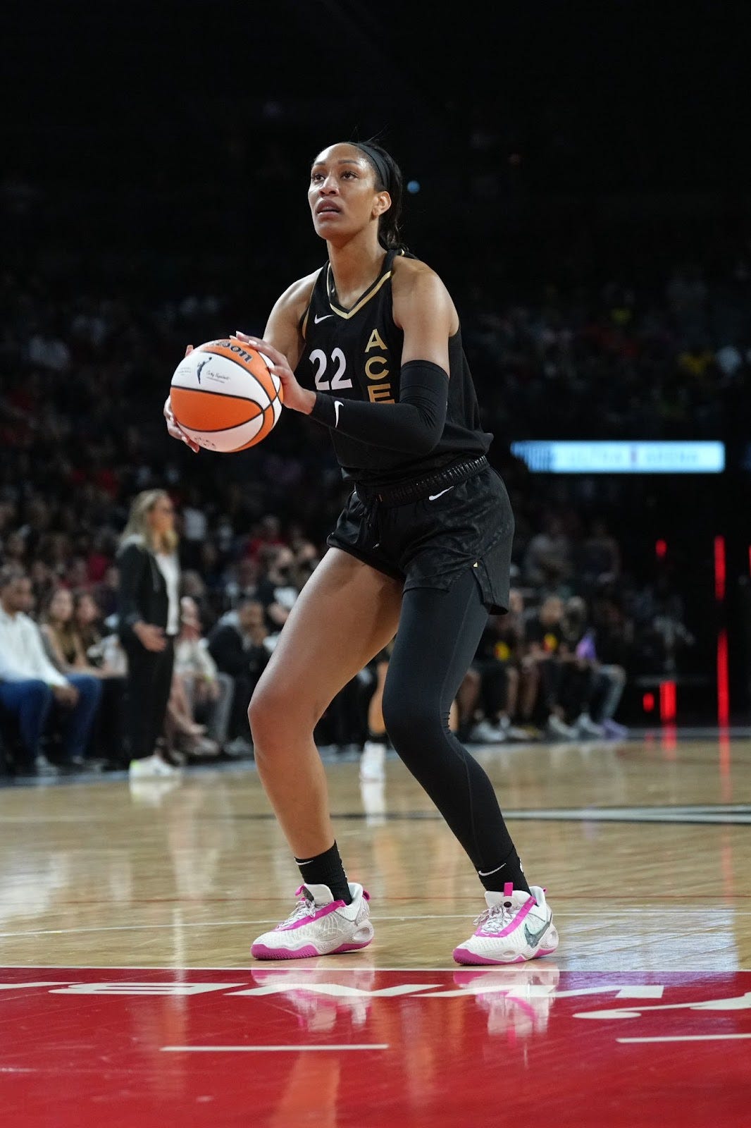 1066x1600 A'ja Wilson Wallpaper