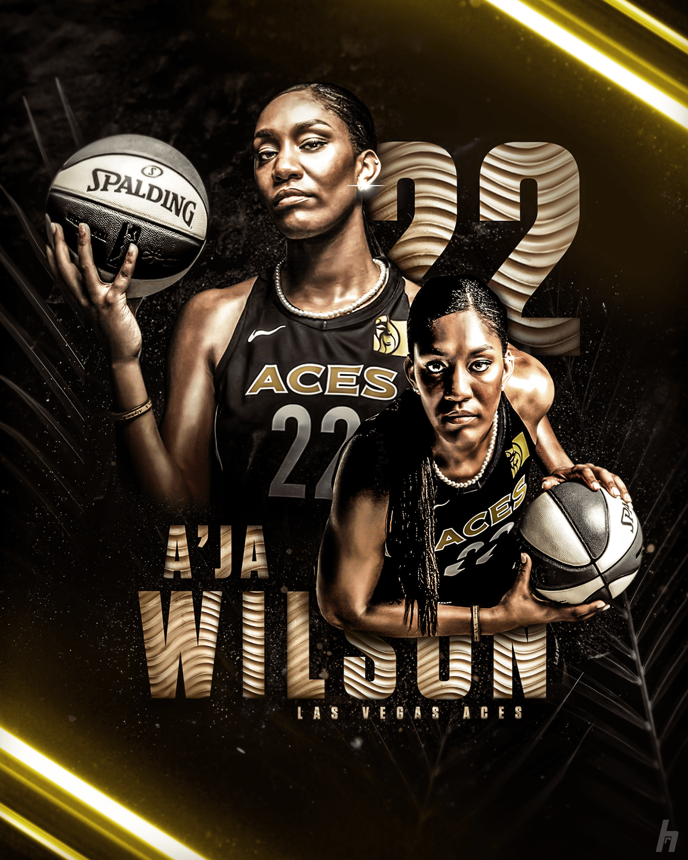 1400x1750 A'ja Wilson Design - Behance