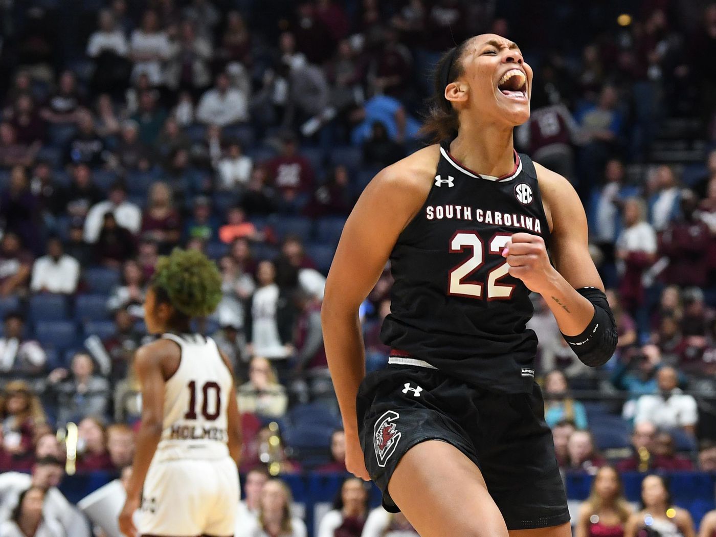 1400x1050 A'ja Wilson Wallpaper