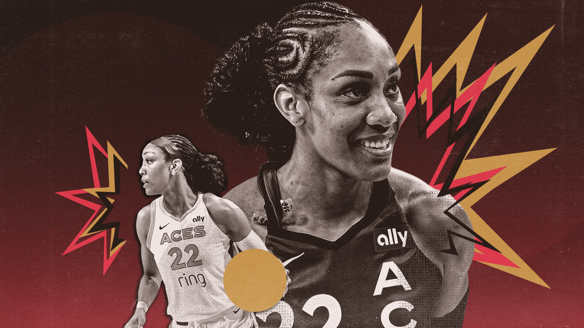 1920x1080 A'ja Wilson Wants to Hold the Door Open: Named Jr. WNBA Global Ambassador Winsidr