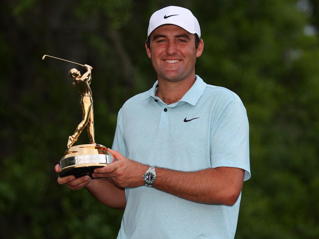 1024x768 Scottie Scheffler wins Players Championship to match Tiger Woods, Jack Nicklaus