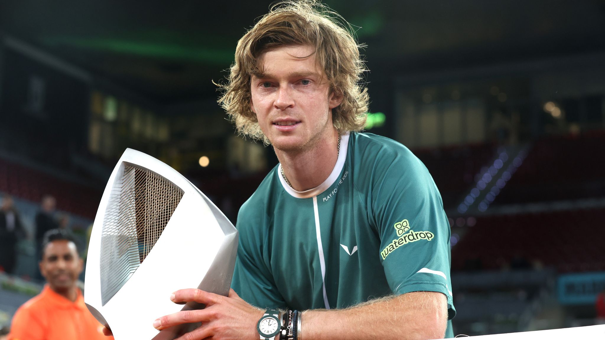 2048x1152 Mutua Madrid Open: Andrey Rublev Overcomes Virus To Defeat Felix Auger Aliassime In Thriller
