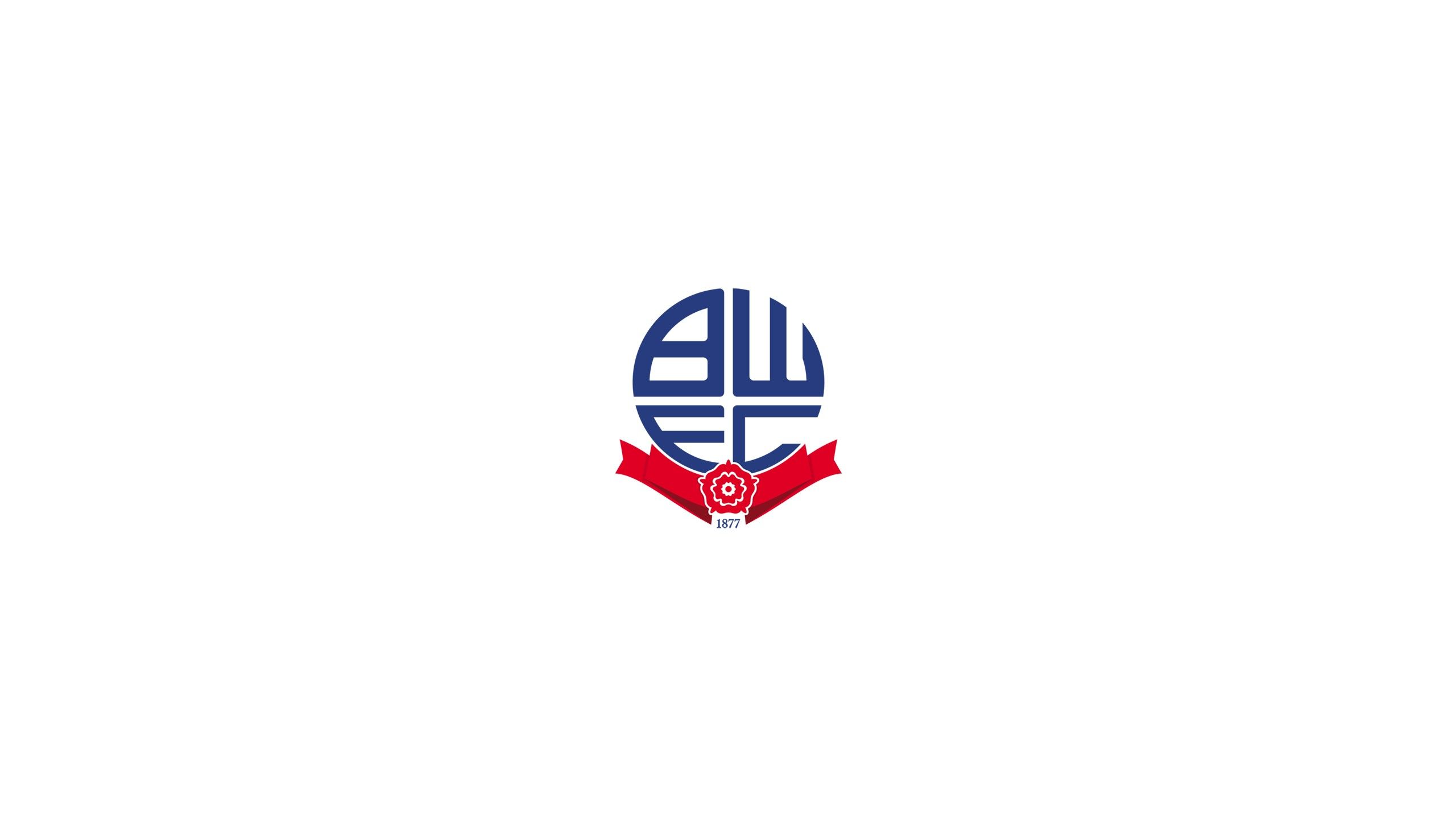 2560x1440 Emblem Logo Soccer White Background HD Bolton Wanderers F.C Wallpaper