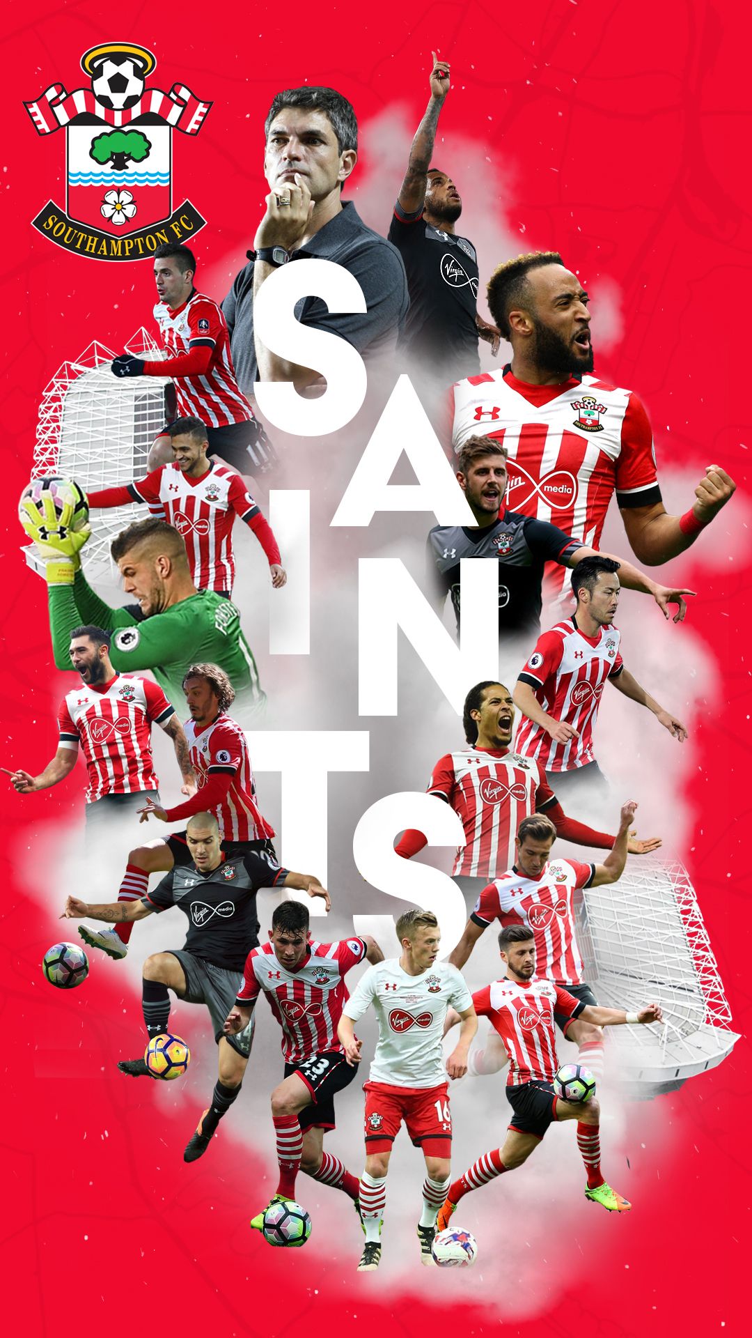 1080x1920 Southampton FC Mobile Wallpaper - Behance