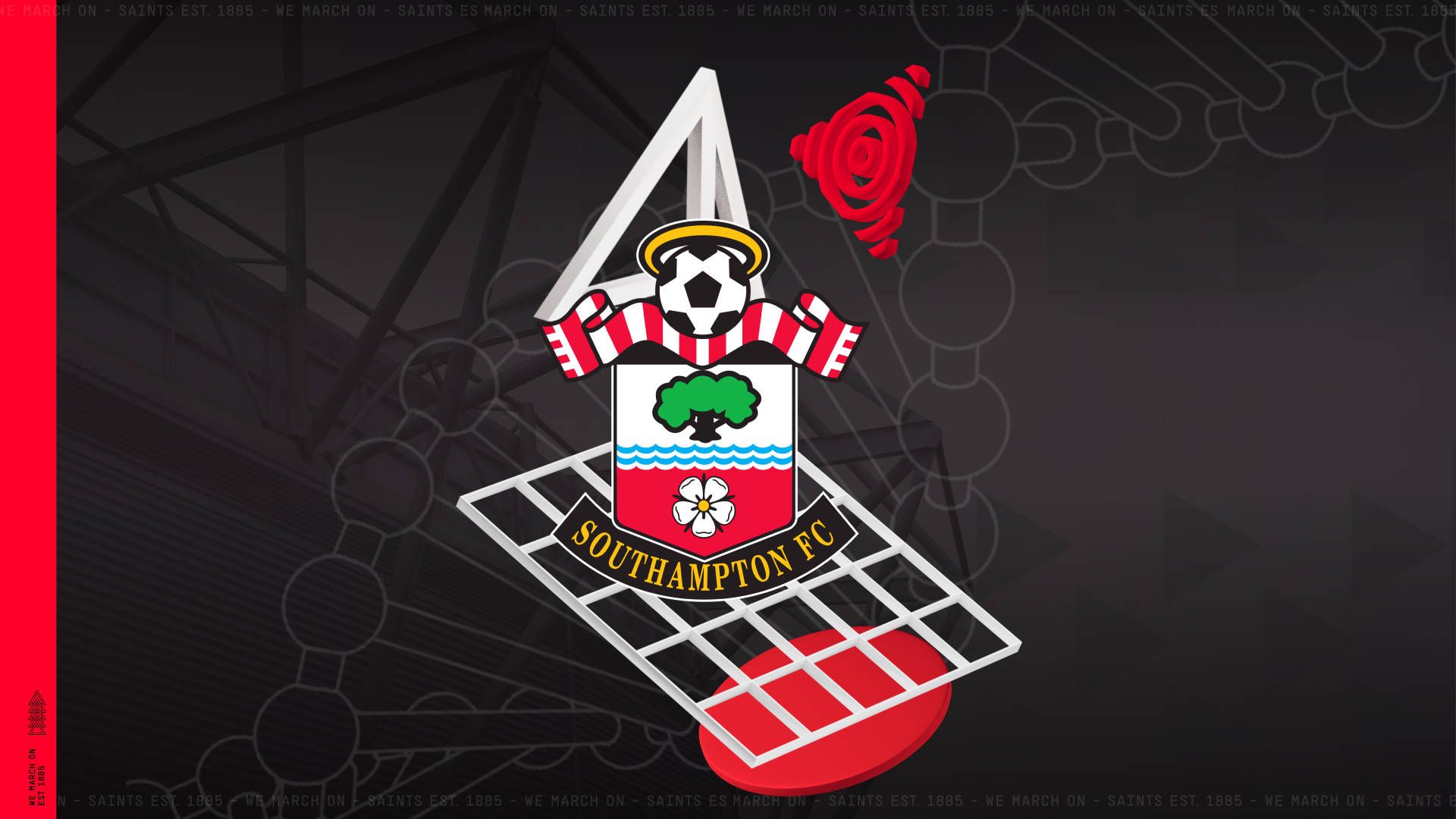 1920x1080 Download Southampton FC Team Logo Wallpaper