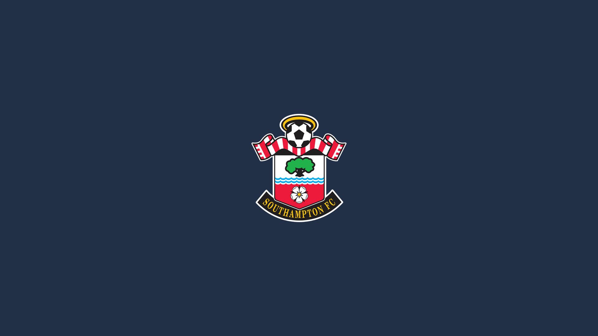 1920x1080 Download Simple Southampton FC Logo Wallpaper