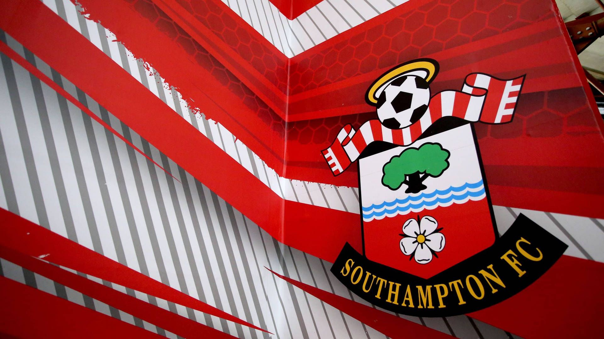1920x1080 Download Cool Southampton Fc Logo Wallpaper