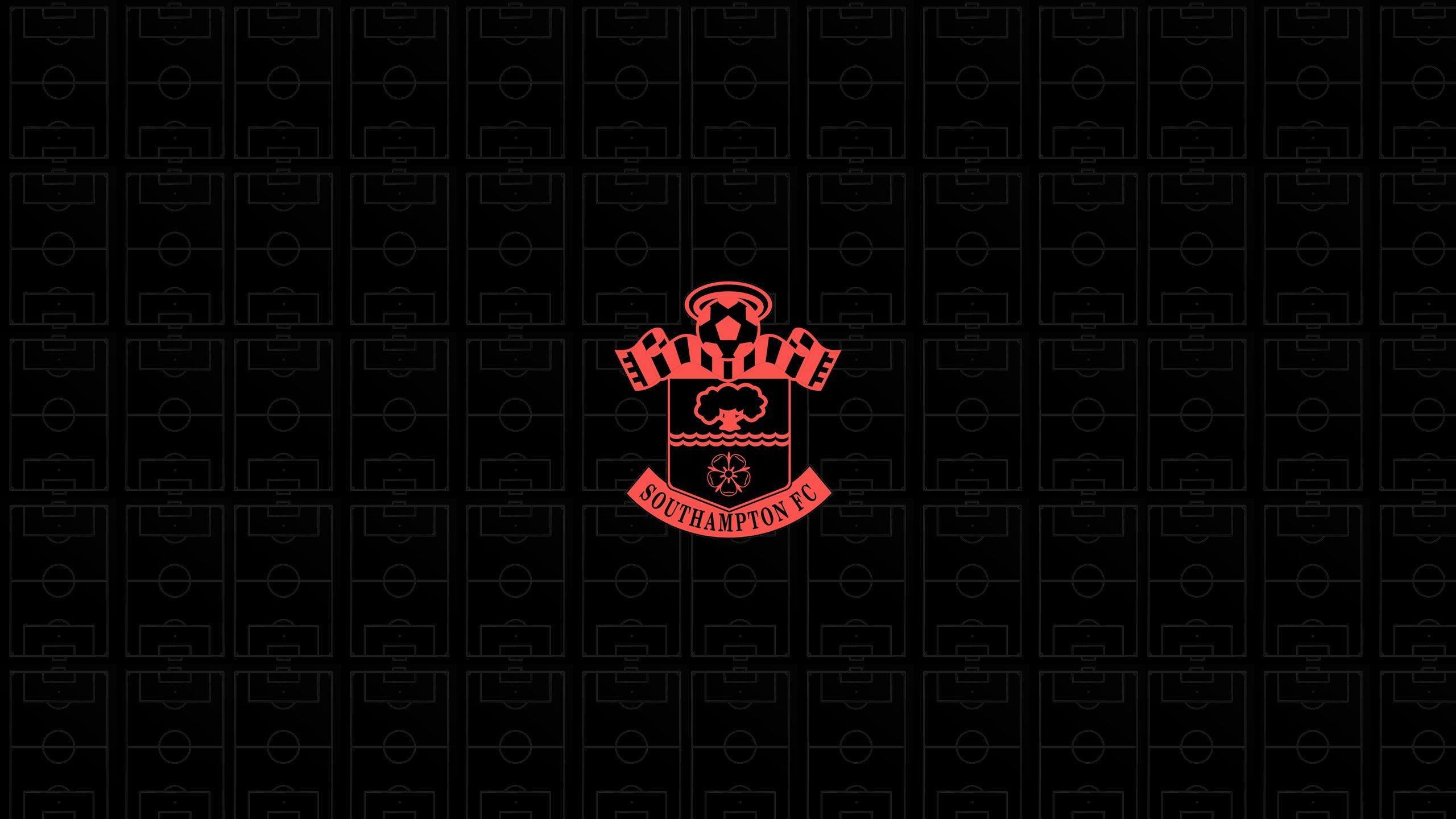 2560x1440 Desktop wallpaper: Southampton F C, Sports, Emblem, Logo, Soccer 4K free download for PC. 506534