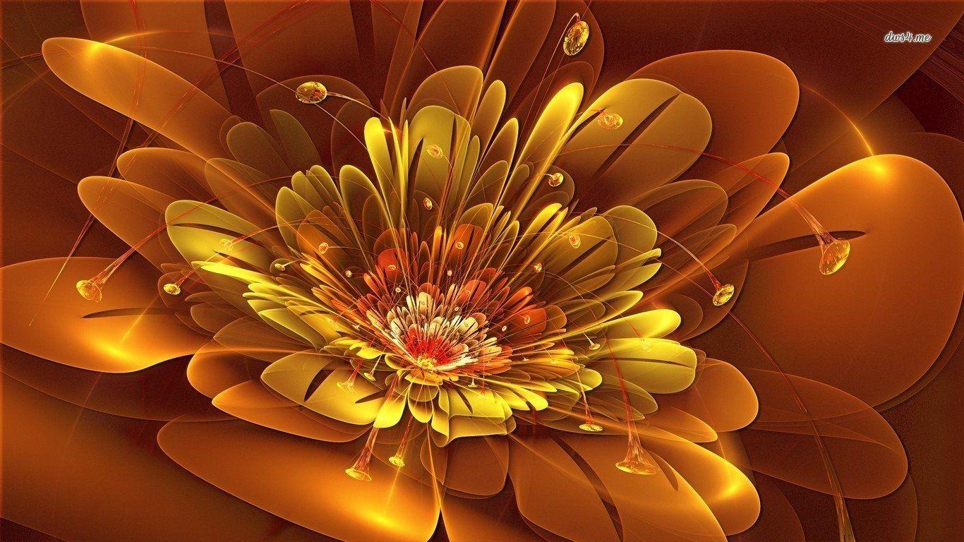 1366x768 Flower Wallpaper and Background Imagex768
