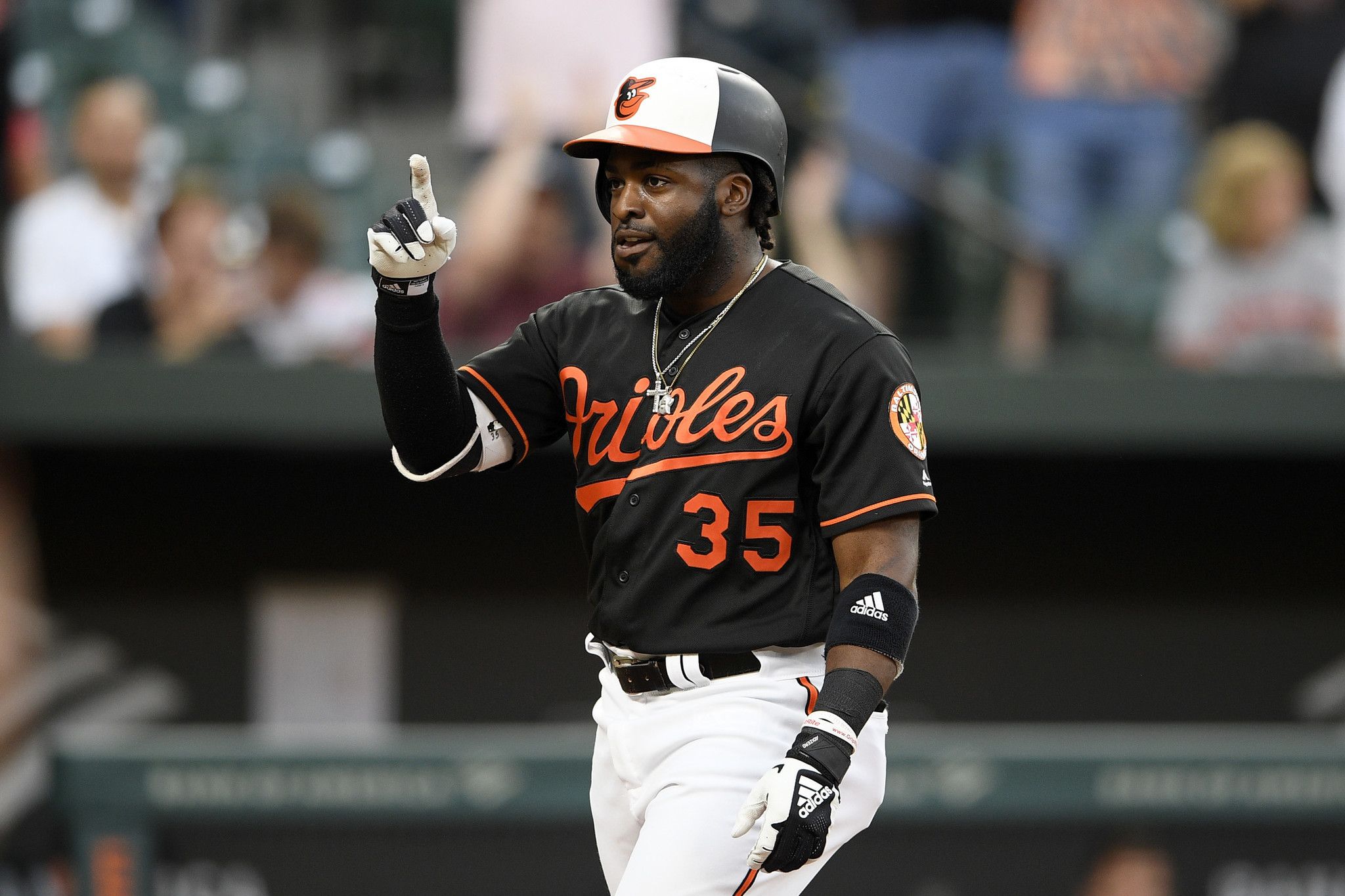 2048x1365 Former Orioles prospect Mike Yastrzemski makes Camden Yards debut in Giants uniform