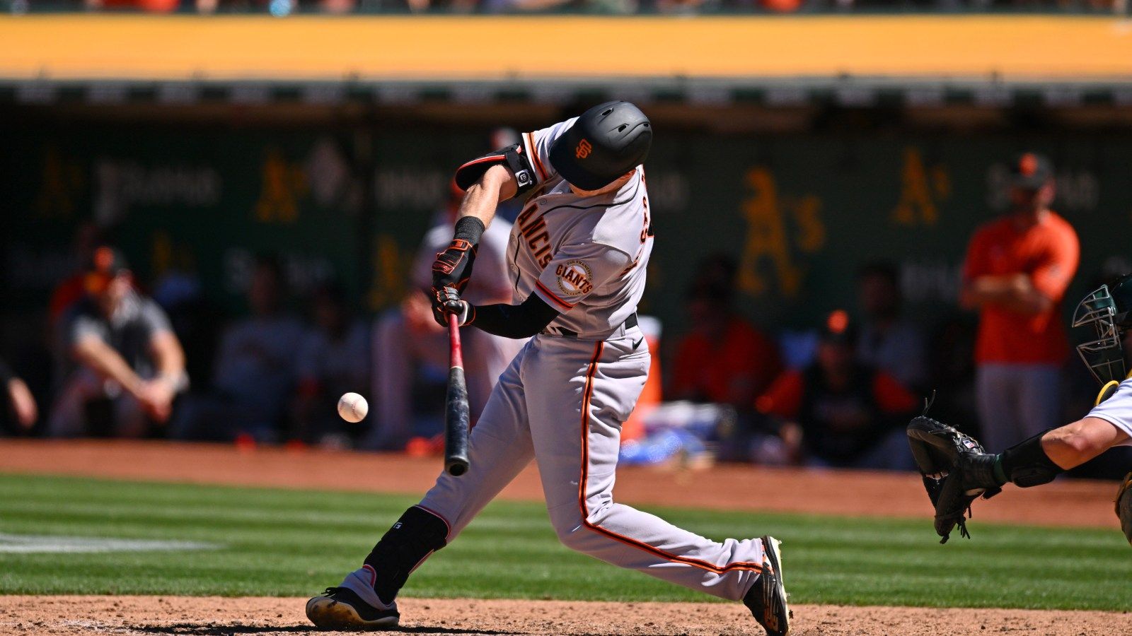 1600x900 Pair of Mike Yastrzemski home runs lift Giants to series sweep of A's