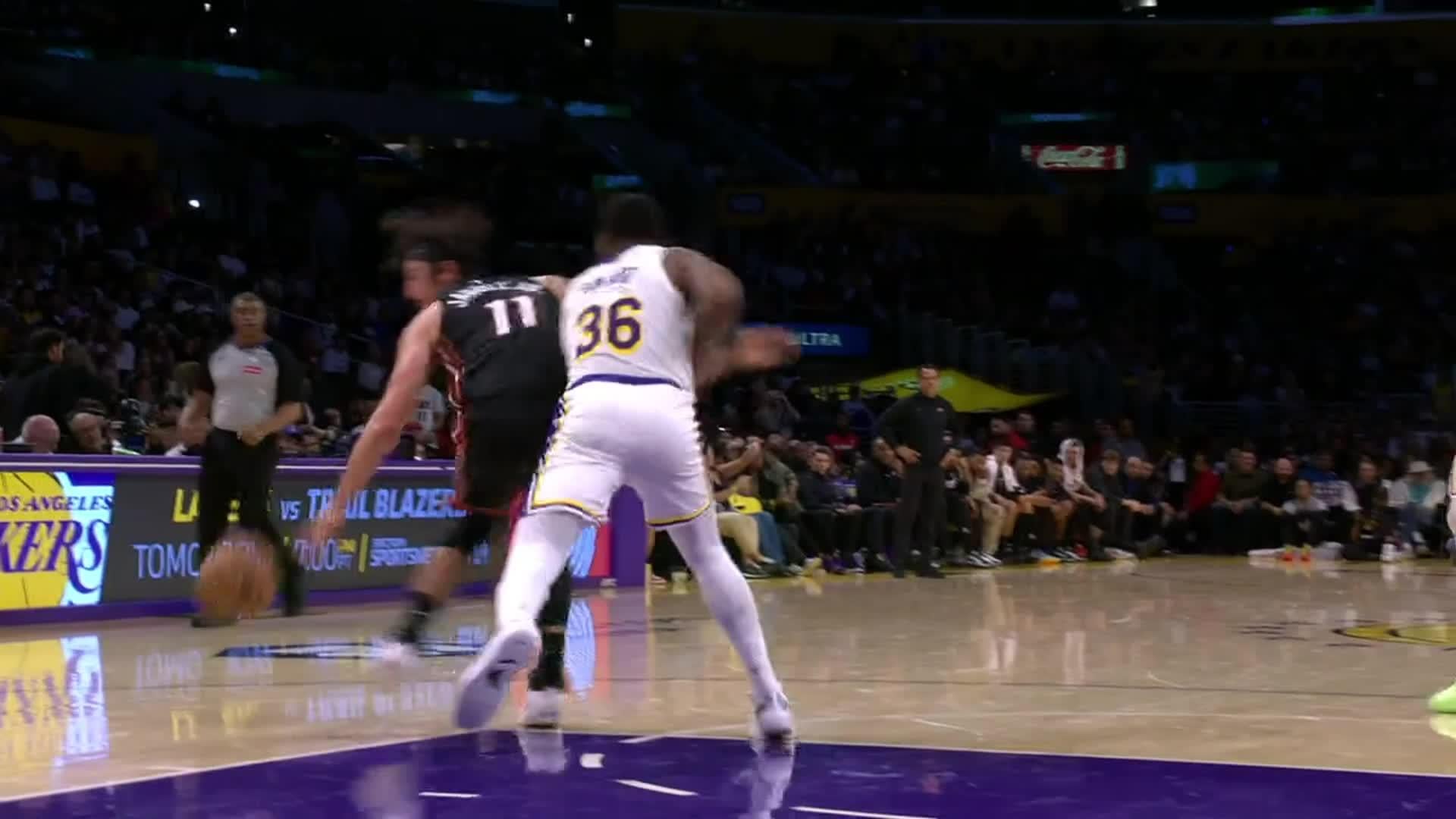 1920x1080 [Highlight Jaime Jaquez Jr. With The Beautiful Spin Move And 1 On Marcus Smart To Give Him 31 Points In The Game (with A Replay)