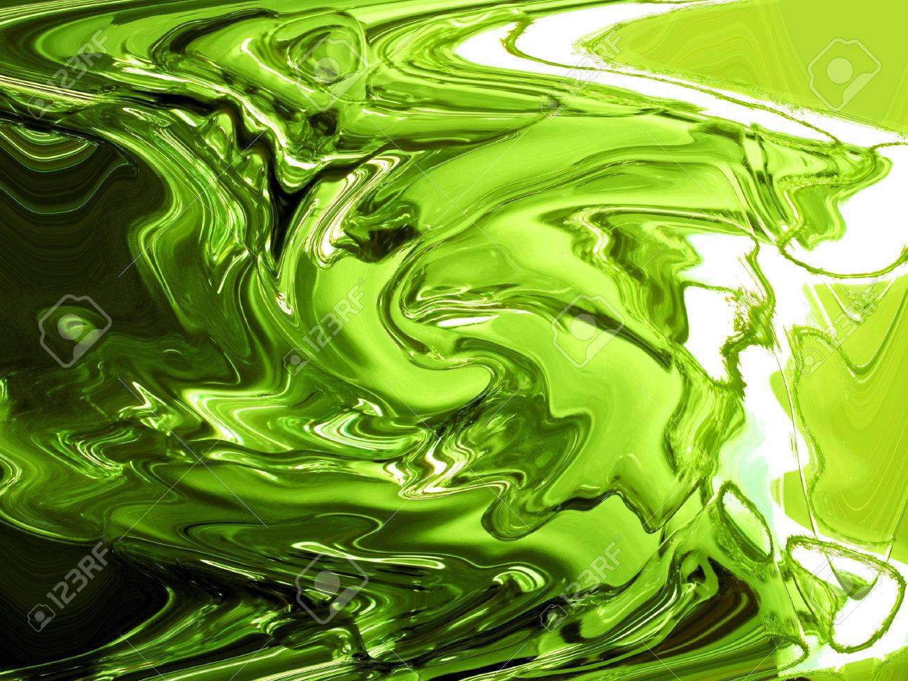 1300x975 Light Acid Green Liquid Painting Background , Picture and Royalty Free Image. Image 14559438
