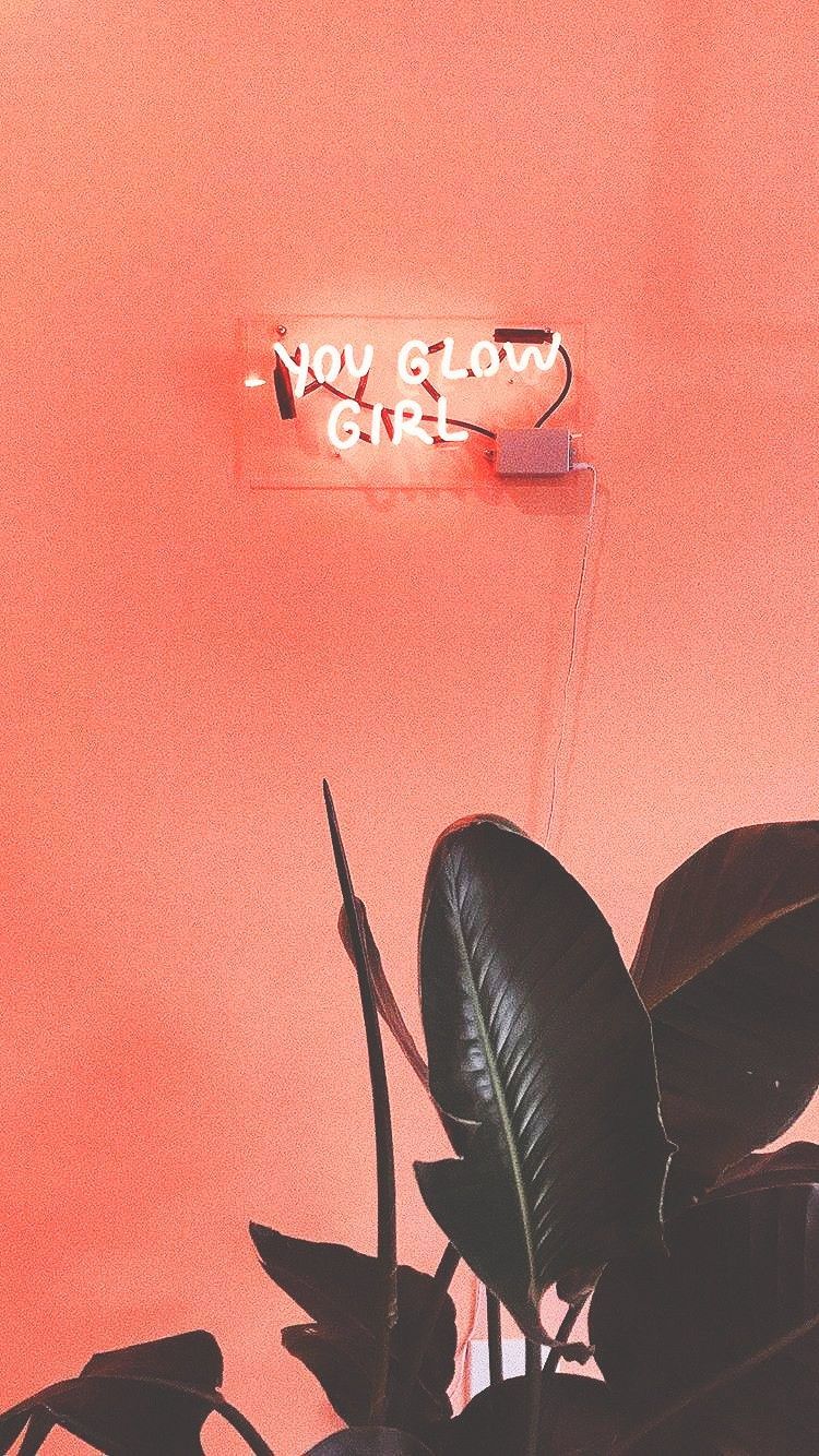 750x1334 Coral Aesthetic Wallpaper