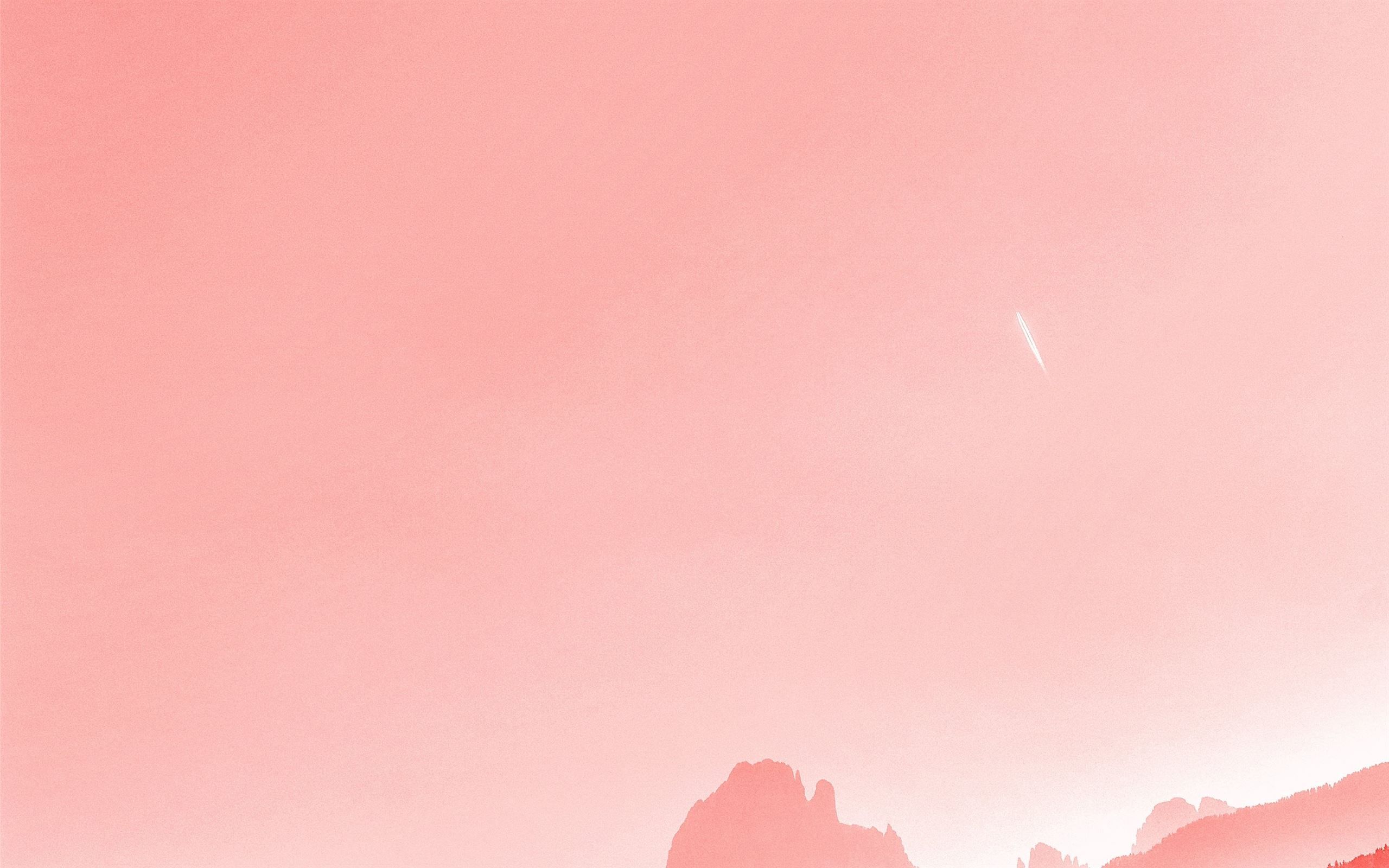 2560x1600 Pantone Coral MacBook Pro Wallpaper Download