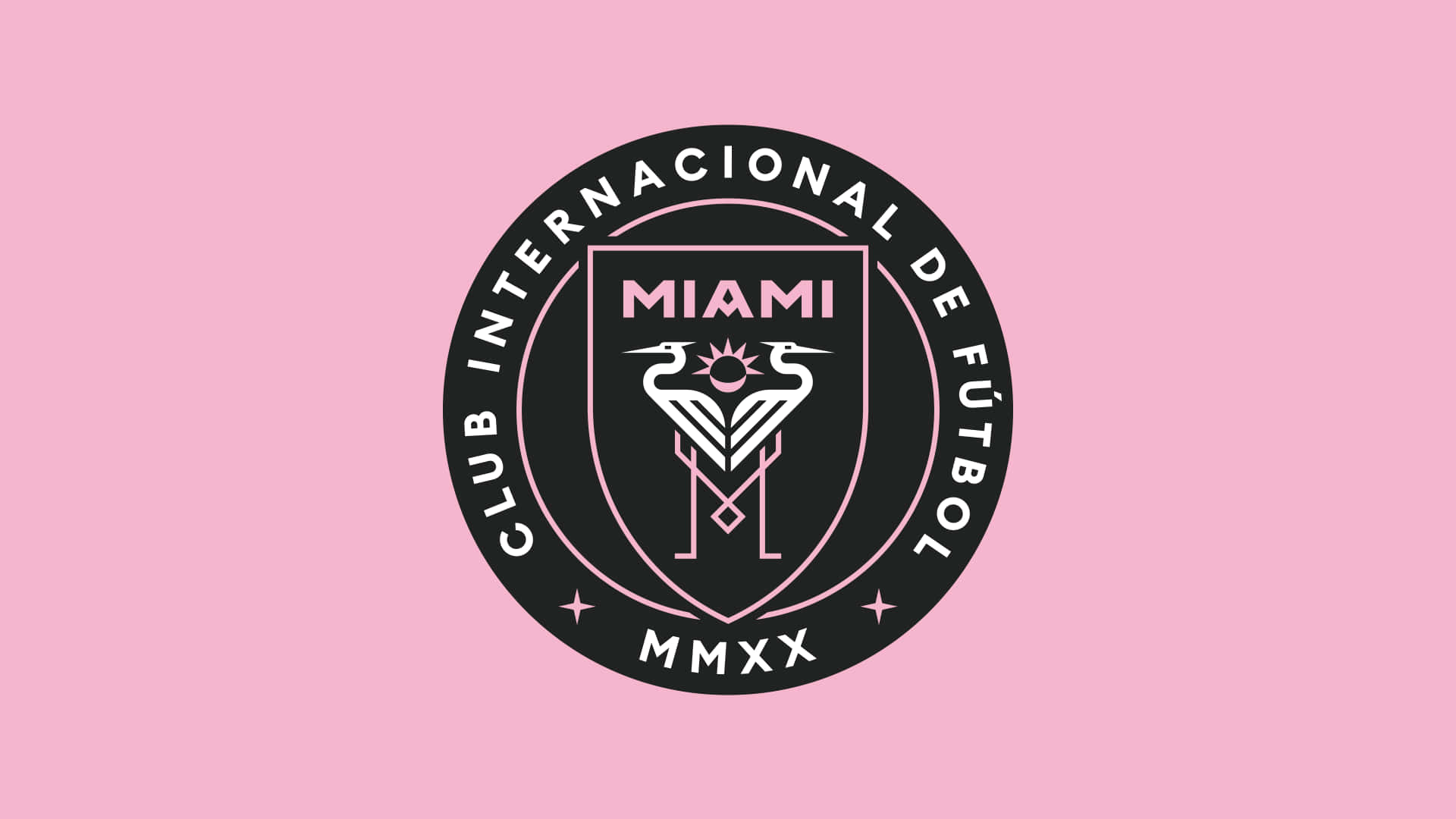 1920x1080 Download Spectacular Inter Miami FC Official Logo Digital Art Wallpaper