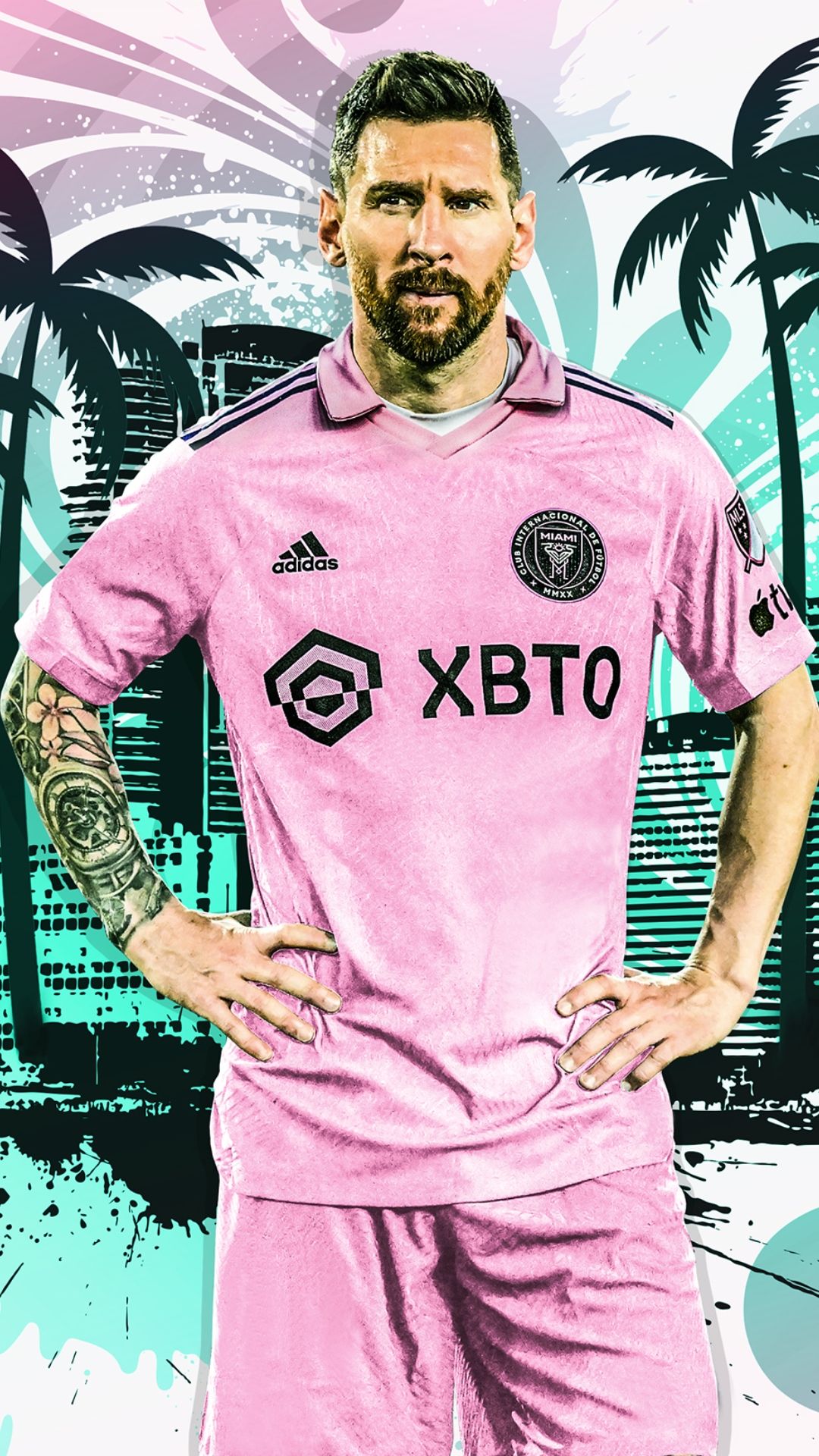 1080x1920 Inter Miami Messi Wallpaper