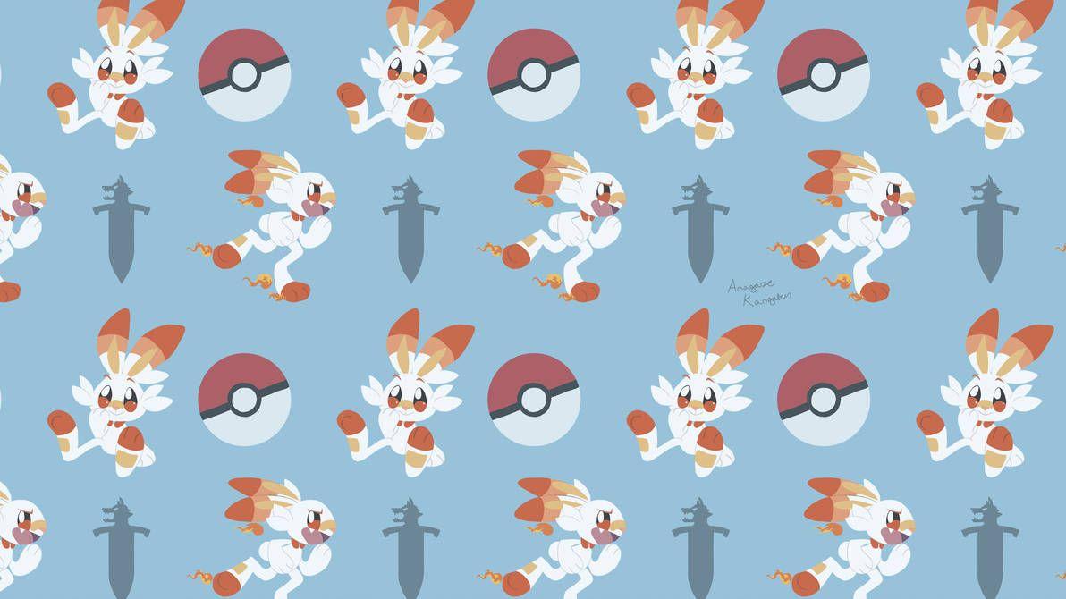 Cute Grookey Scorbunny Sobble HD Pokemon Sword And Shield Wallpapers  HD  Wallpapers  ID 57194