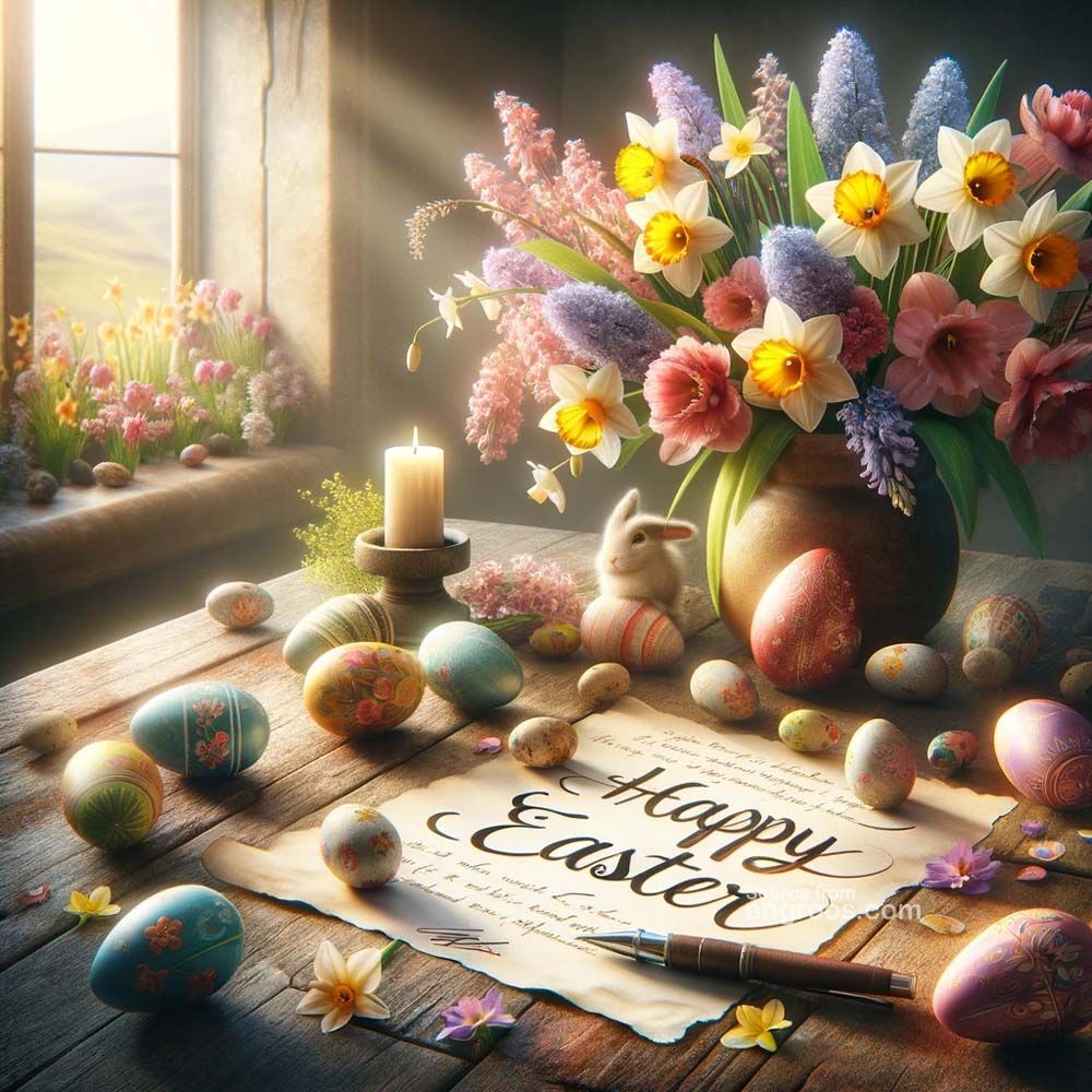 1000x1000 Spread Joy With Happy Easter Wishes, Image, And Quotes