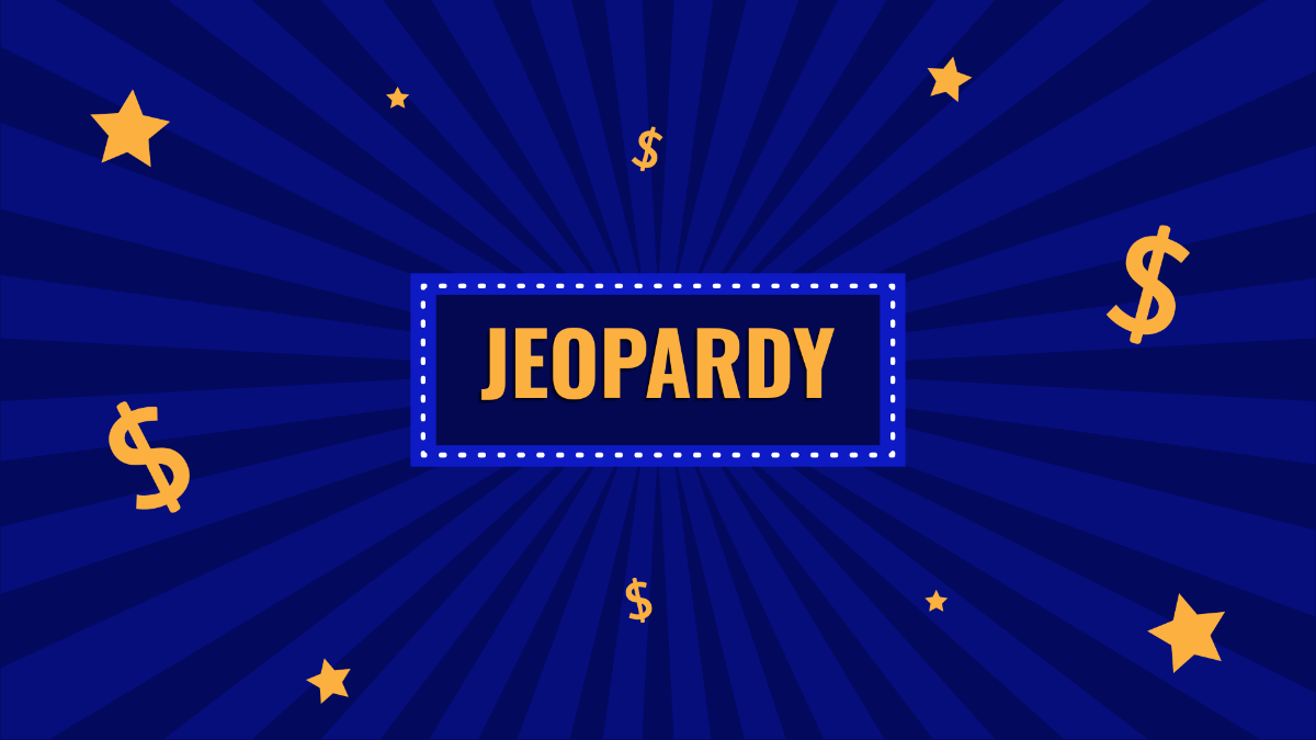 1200x675 Free Jeopardy Background Template to Edit Online