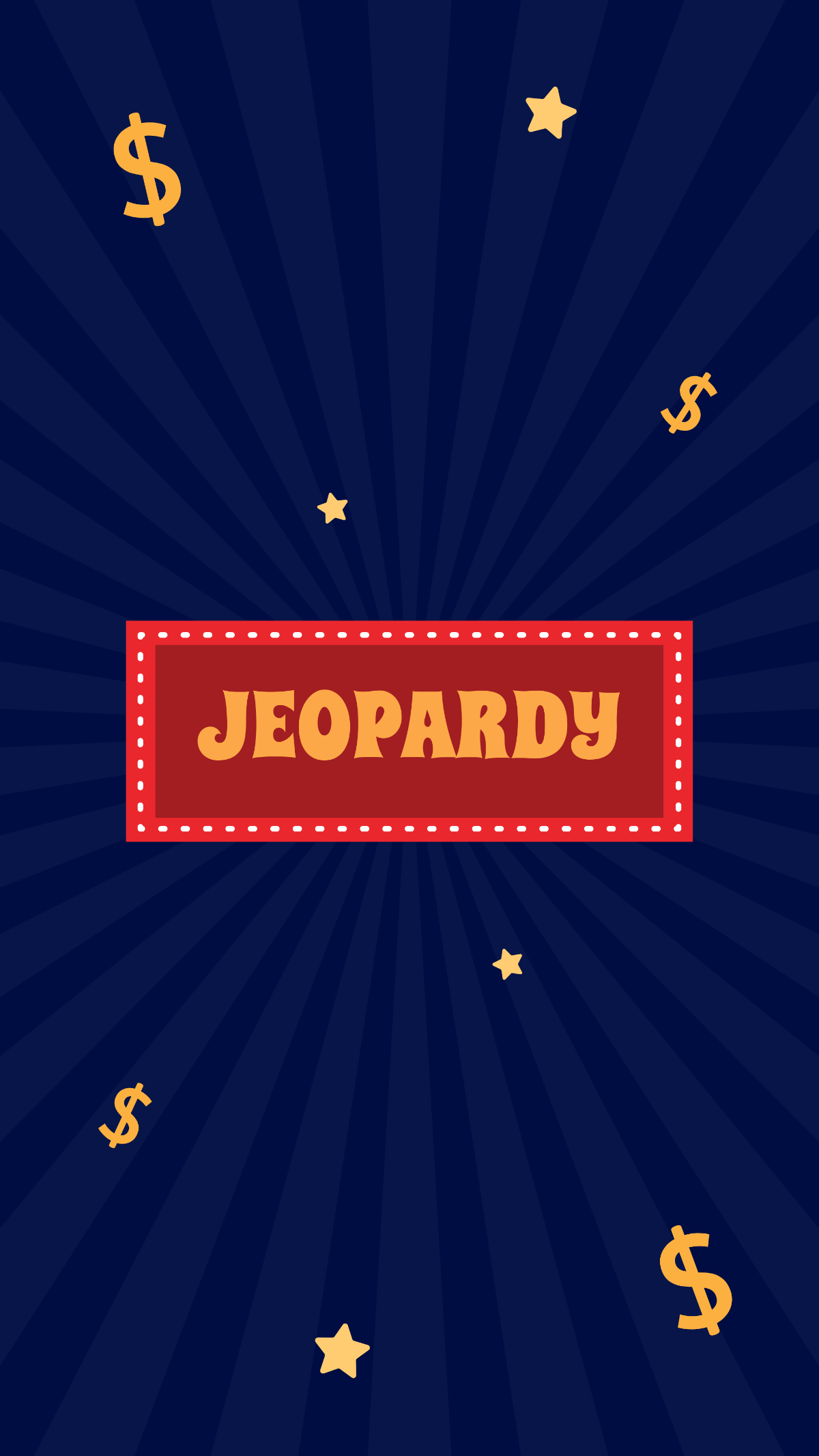 1200x2133 Free Jeopardy Wallpaper Template to Edit Online