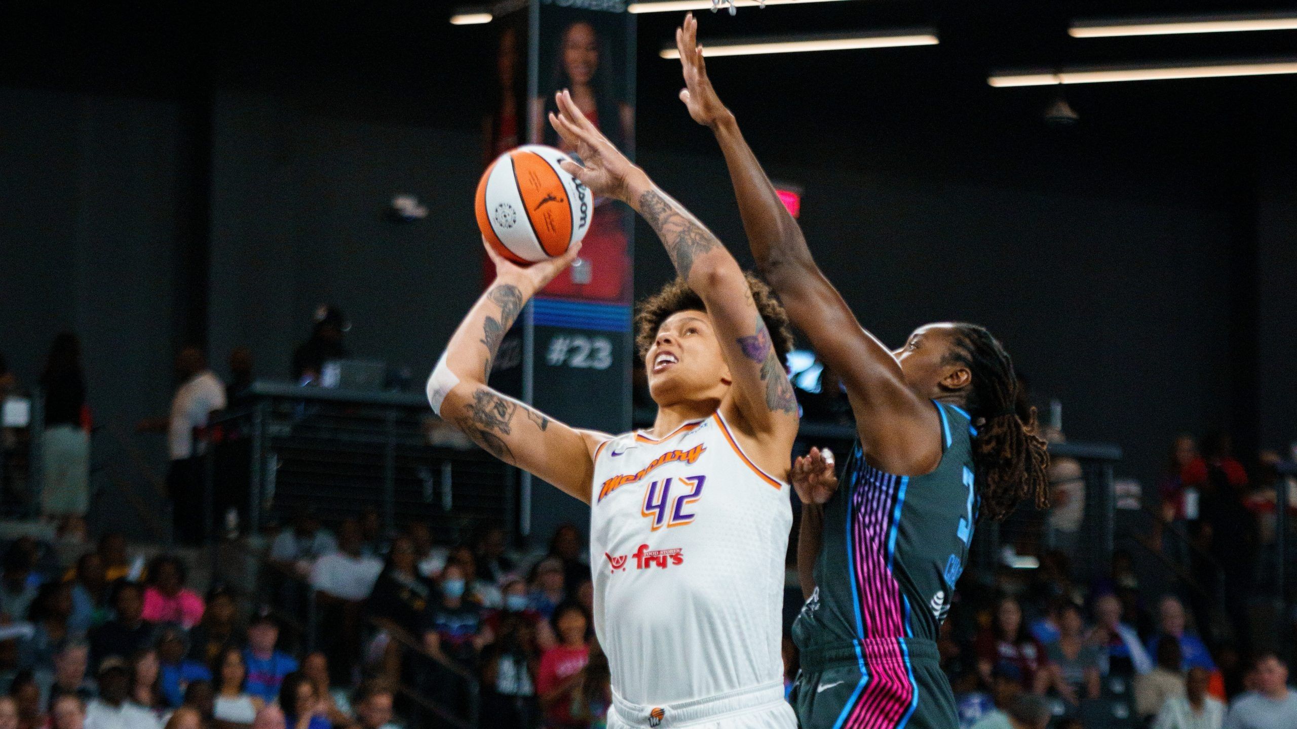 2560x1440 Brittney Griner (22 points) Highlights vs. Atlanta Dream