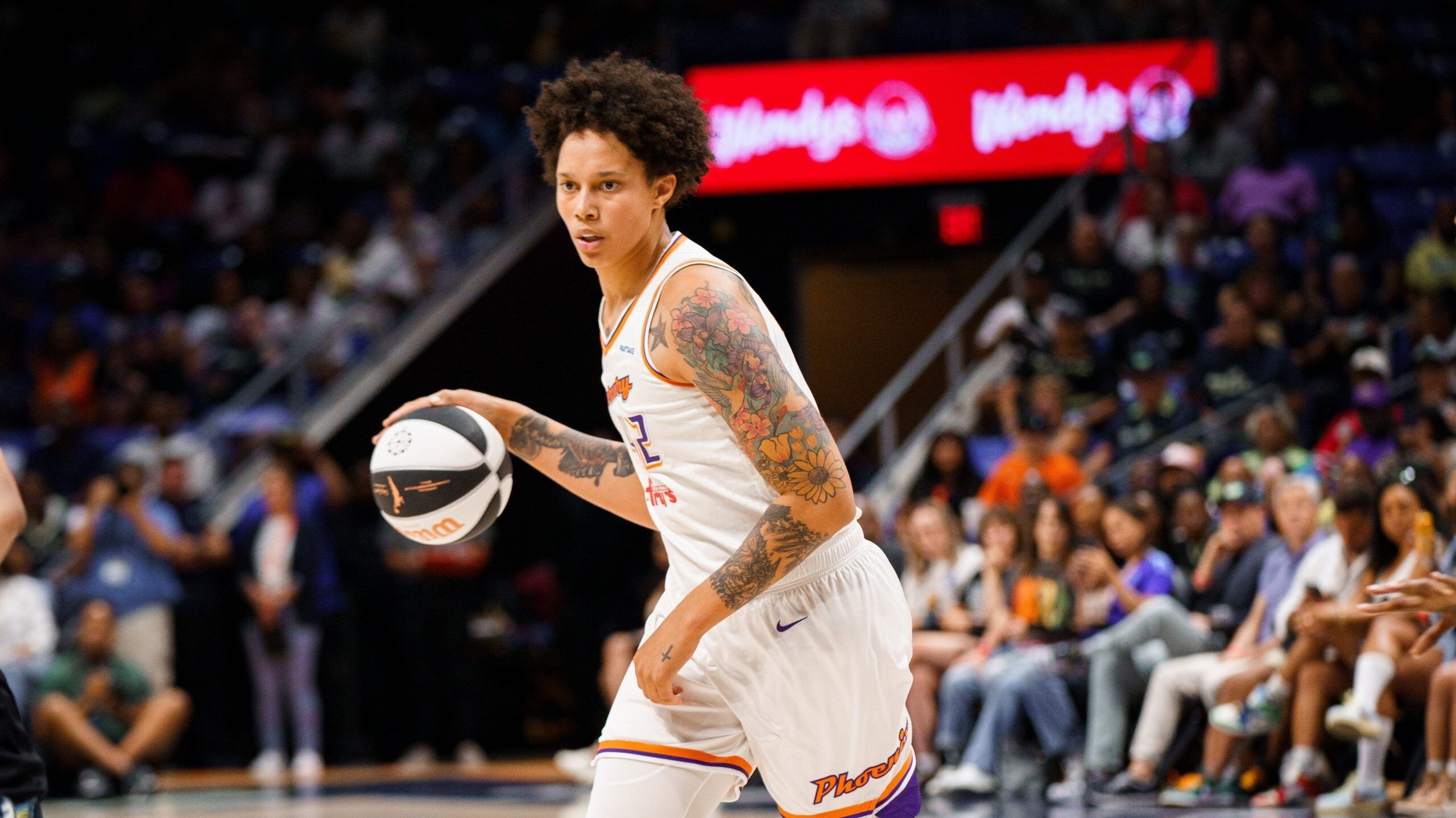 2560x1440 Brittney Griner (24 points) Highlights vs. Dallas Wings