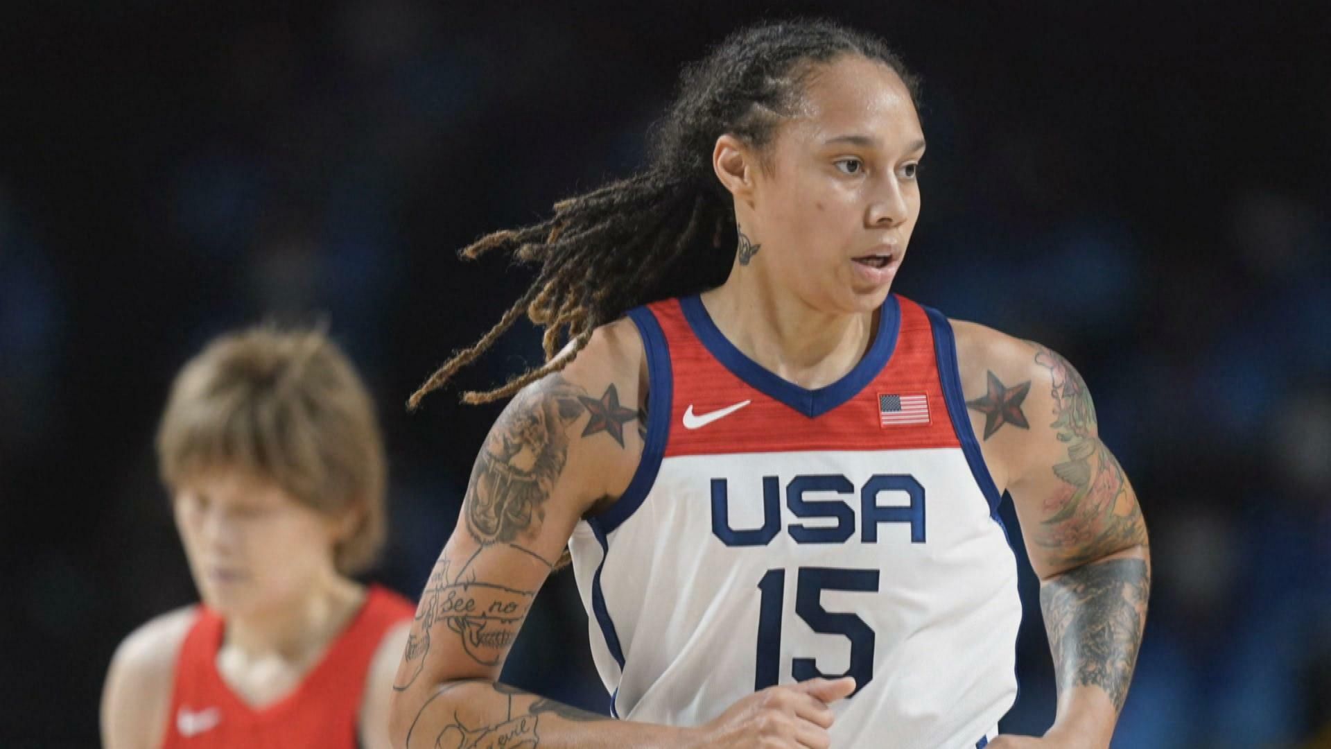1920x1080 WNBA Players Honor Brittney Griner During All Star Game