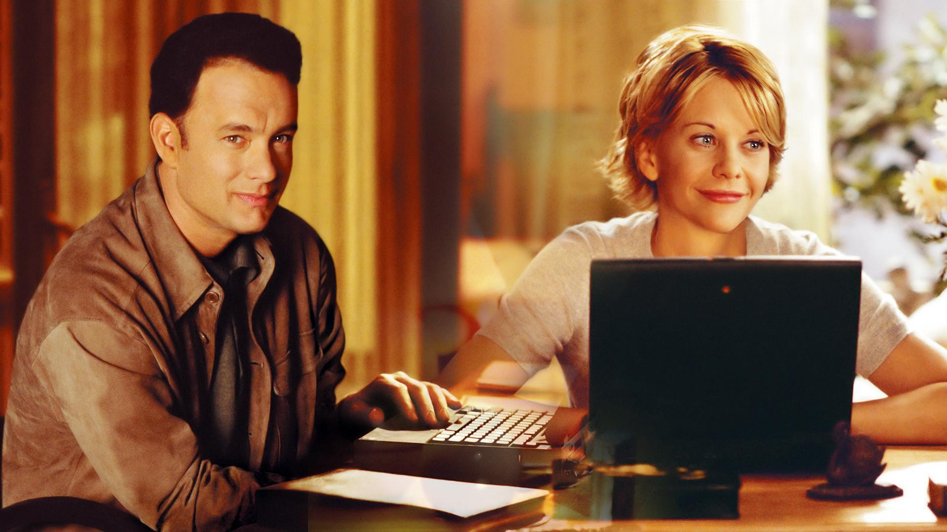 1920x1080 You've Got Mail HD: Joe Fox & Kathleen Kelly with Tom Hanks & Meg Ryanx1080