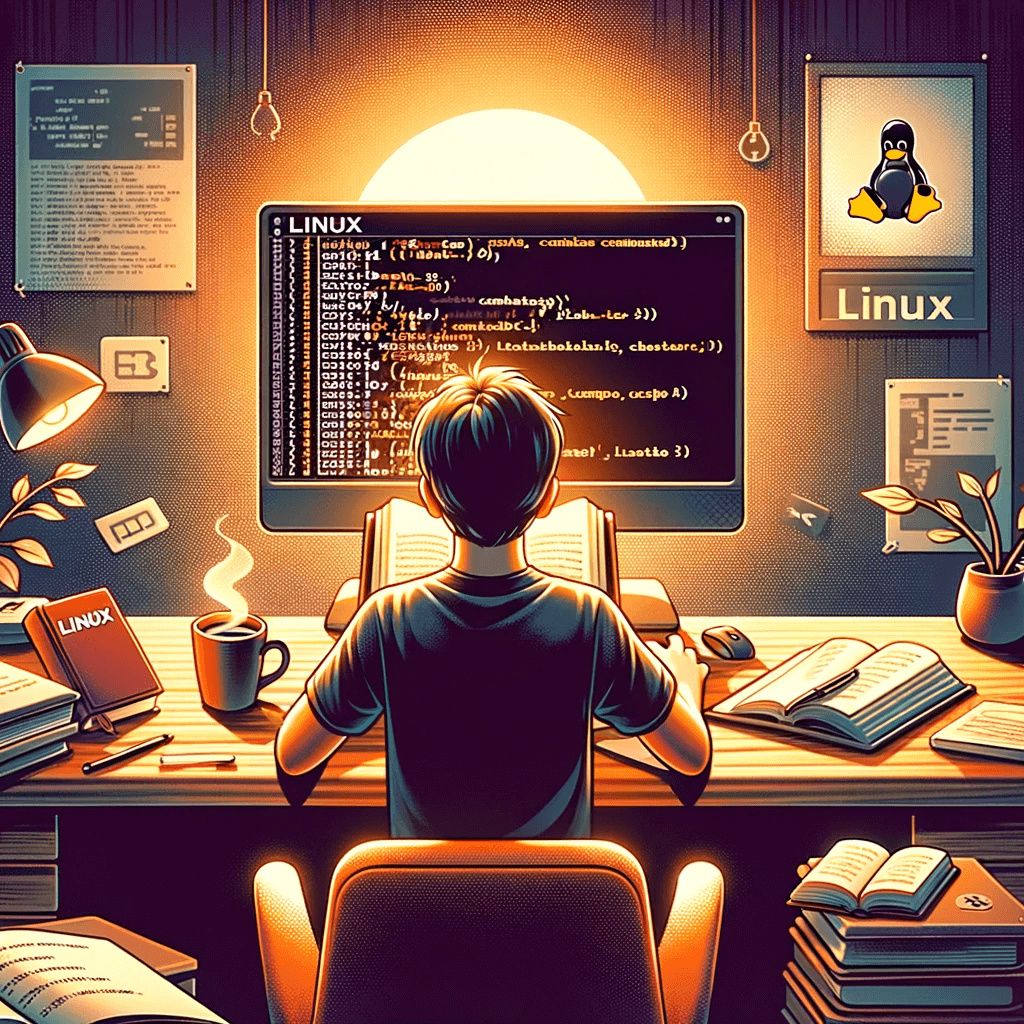 1024x1024 Boy Programmer Wallpaper