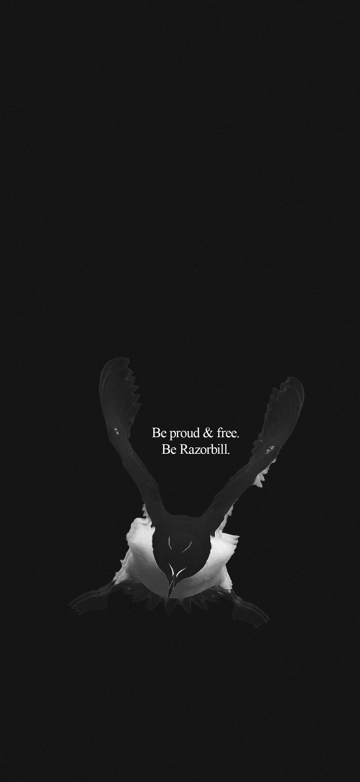 1179x2556 Razorbill Wallpaper 4K