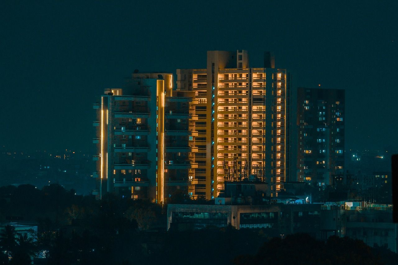 1280x853 Pune Night Lights