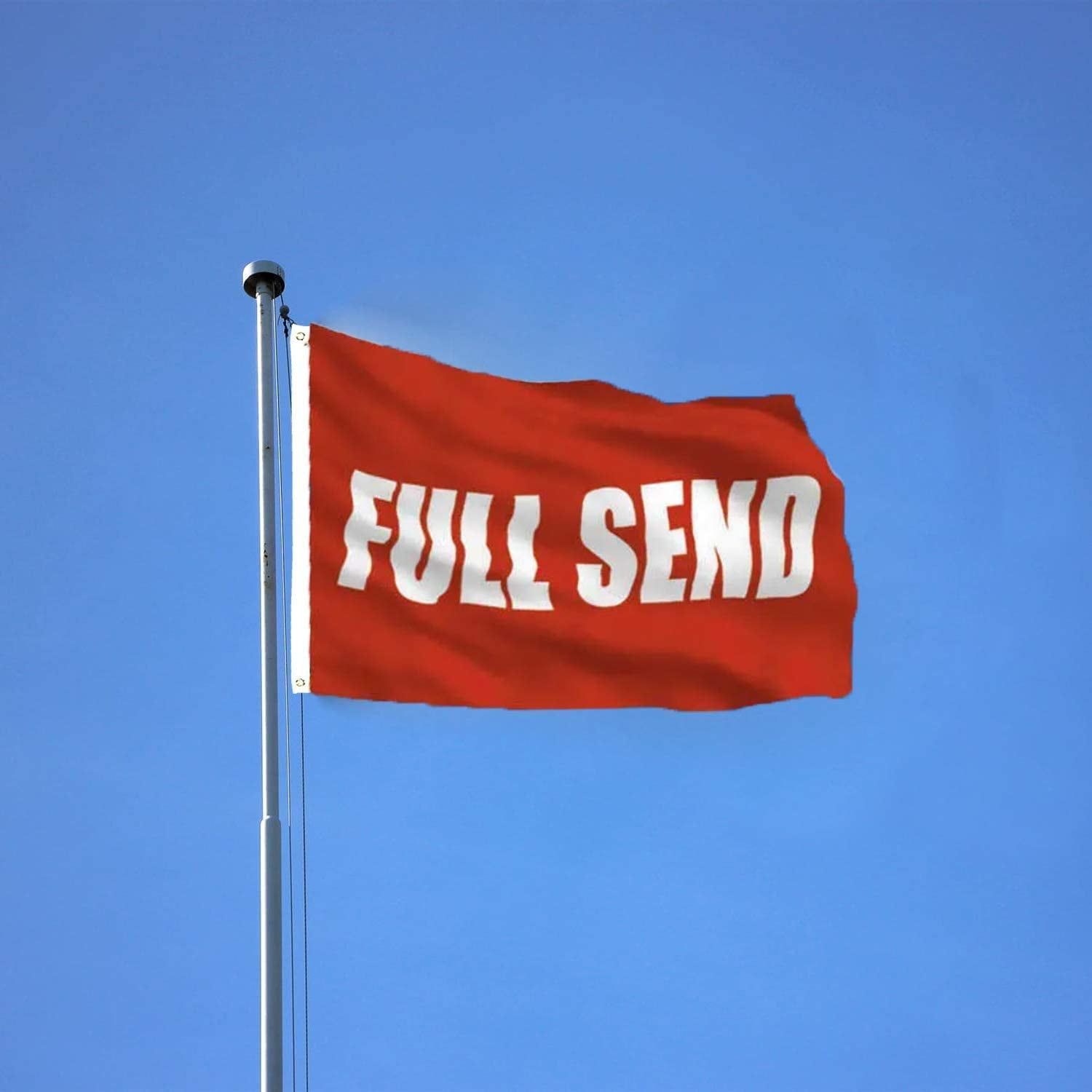 1500x1500 CPDD Redeo Full Send Banner Flag, Nelk Boys Full Send Banner for Room Wall, College Dorm Room and Outdoor Sport