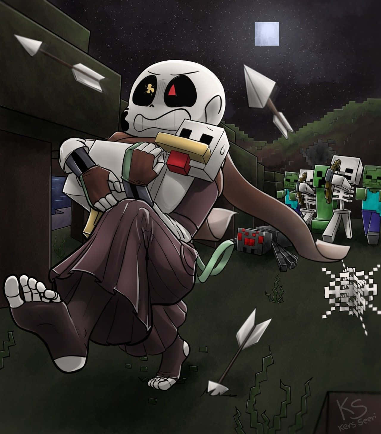 1280x1455 Download Undertale Sans Escaping Duck Wallpaper