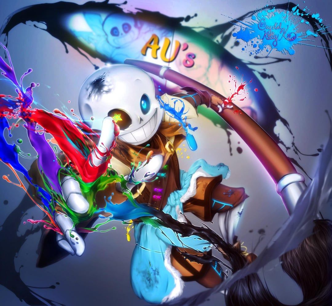 1080x993 Ink!Sans AU Speedpaint