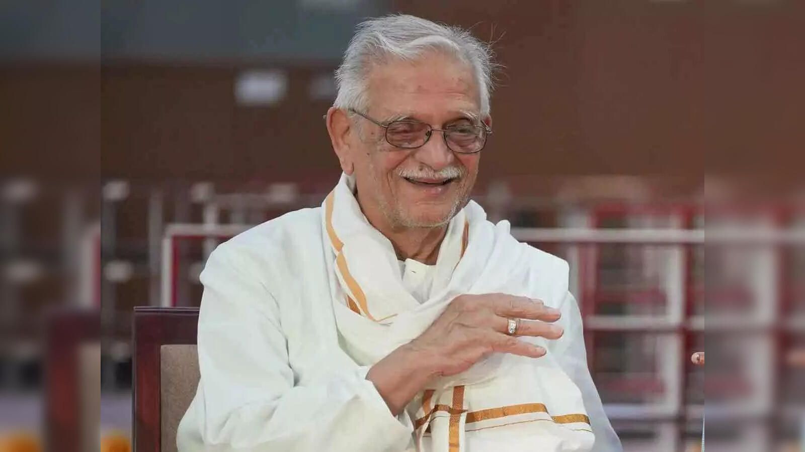 1600x900 Gulzar receives Jnanpith Award at his residence Economic Times