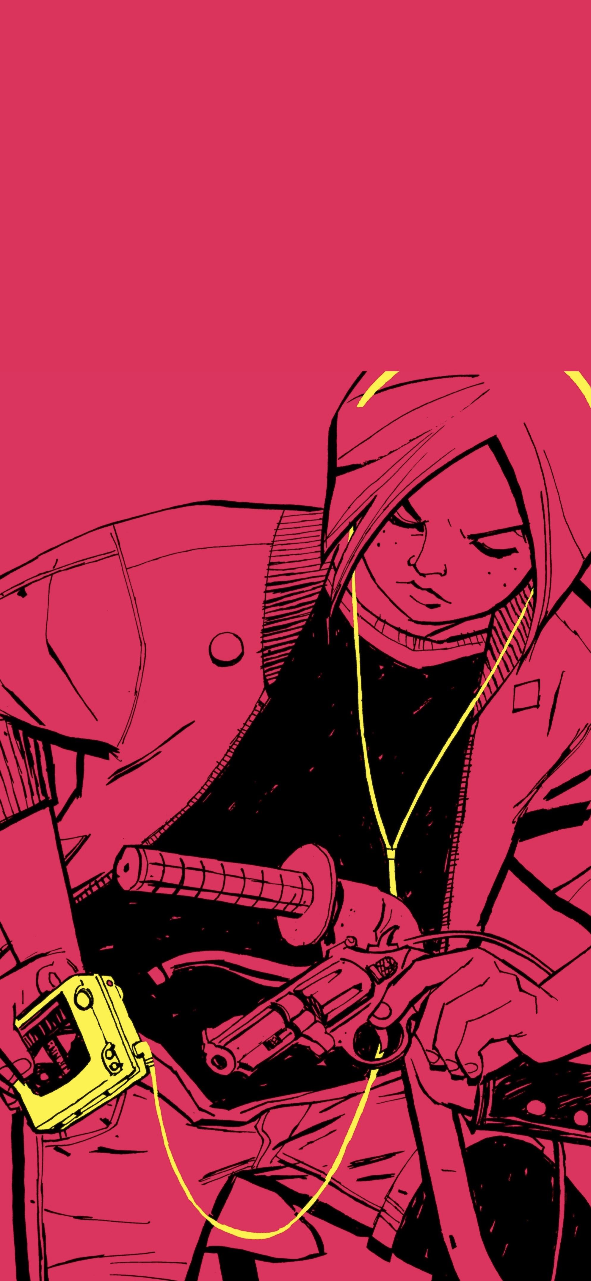 1987x4303 I finished Paper Girls, and I want to share the mobile wallpaper I use
