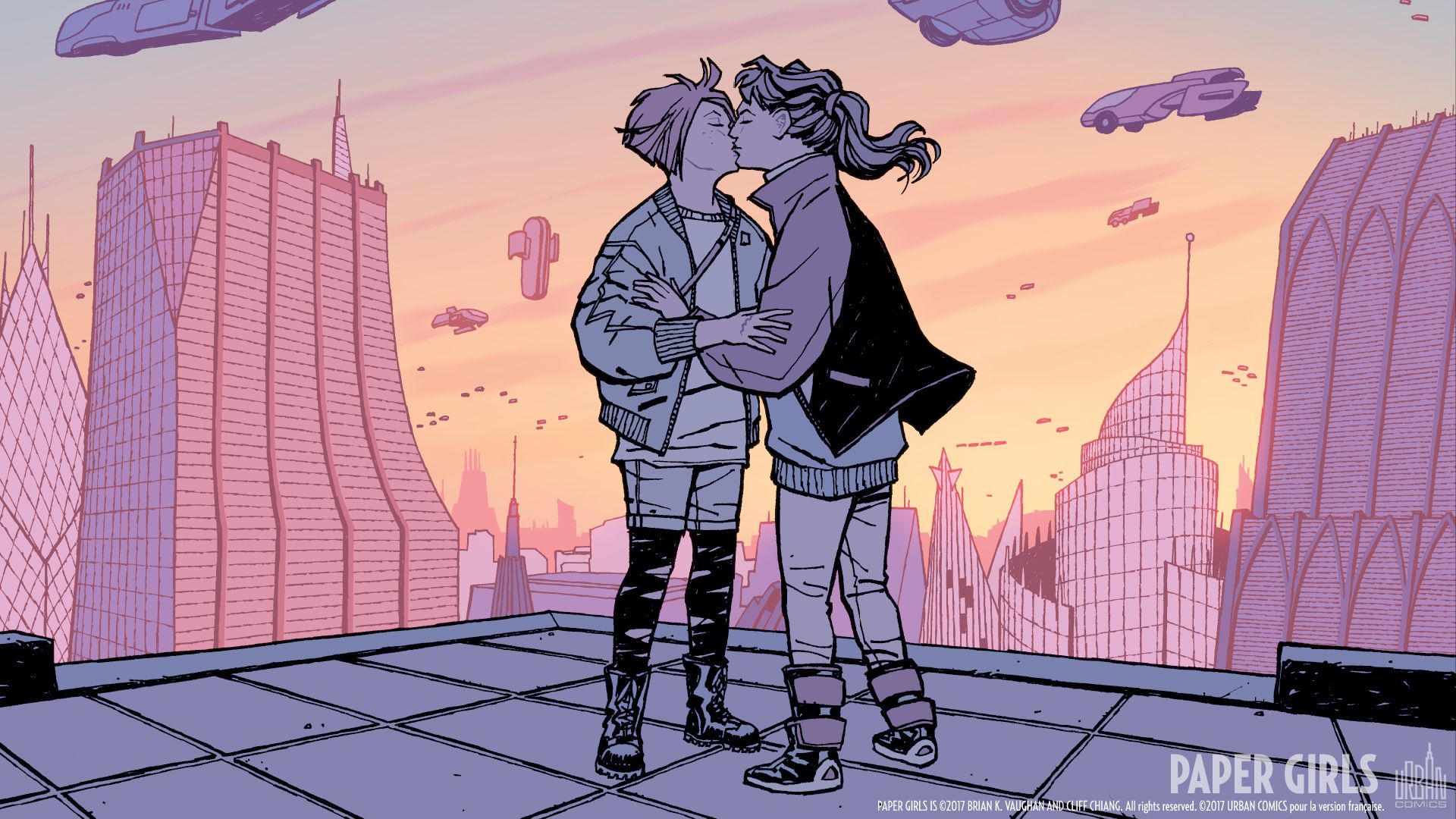 1920x1080 Paper Girls Wallpaper