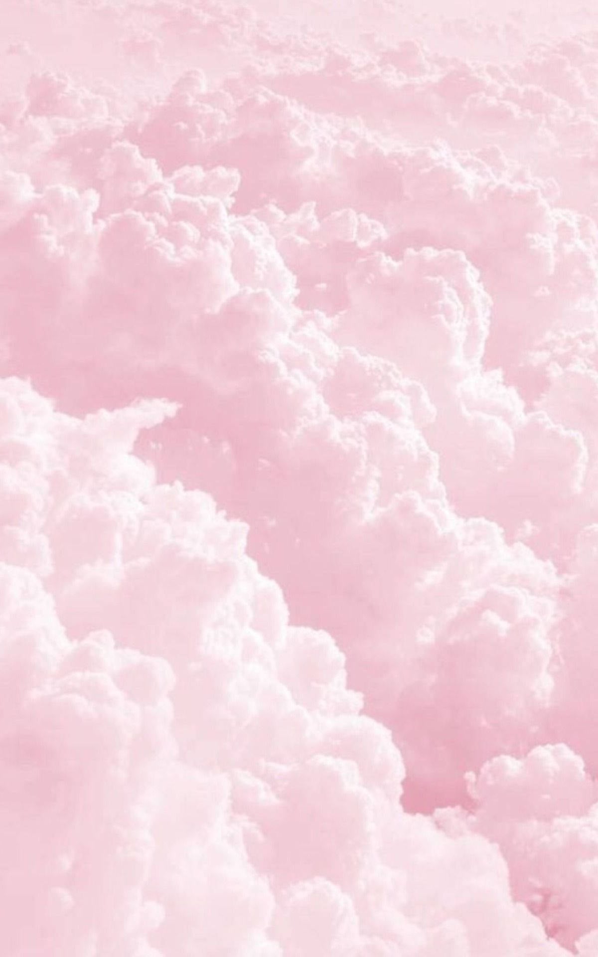 1200x1920 Download Pink Clouds Cute Tablet Wallpaper