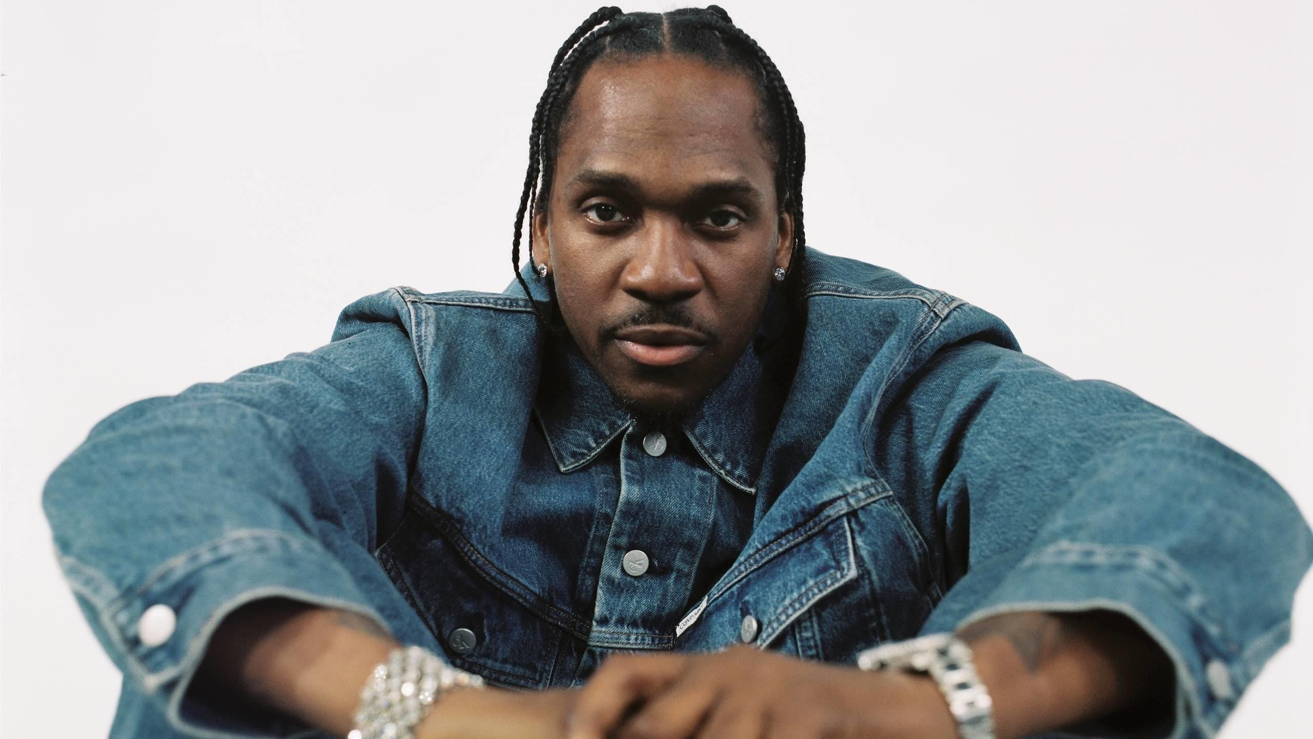 2560x1440 Pusha T Wallpaper