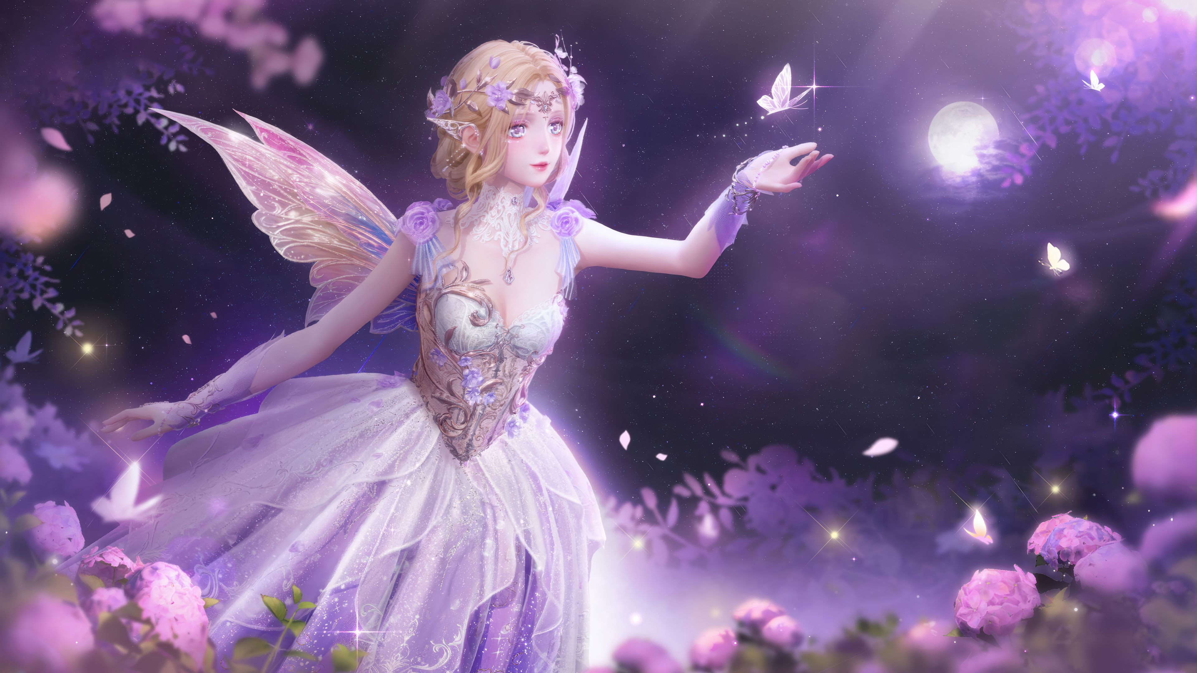 3840x2160 Infinity Nikki Game 4K Wallpaper HD PC a